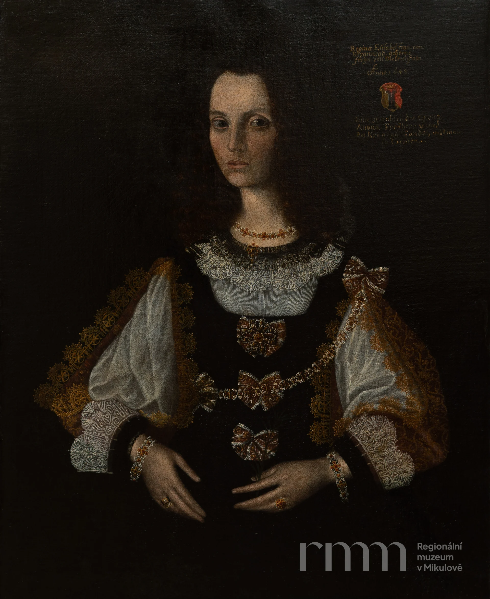 Náhledový obrázek předmětu Portrét, Regina Elisabeth z Dietrichsteina