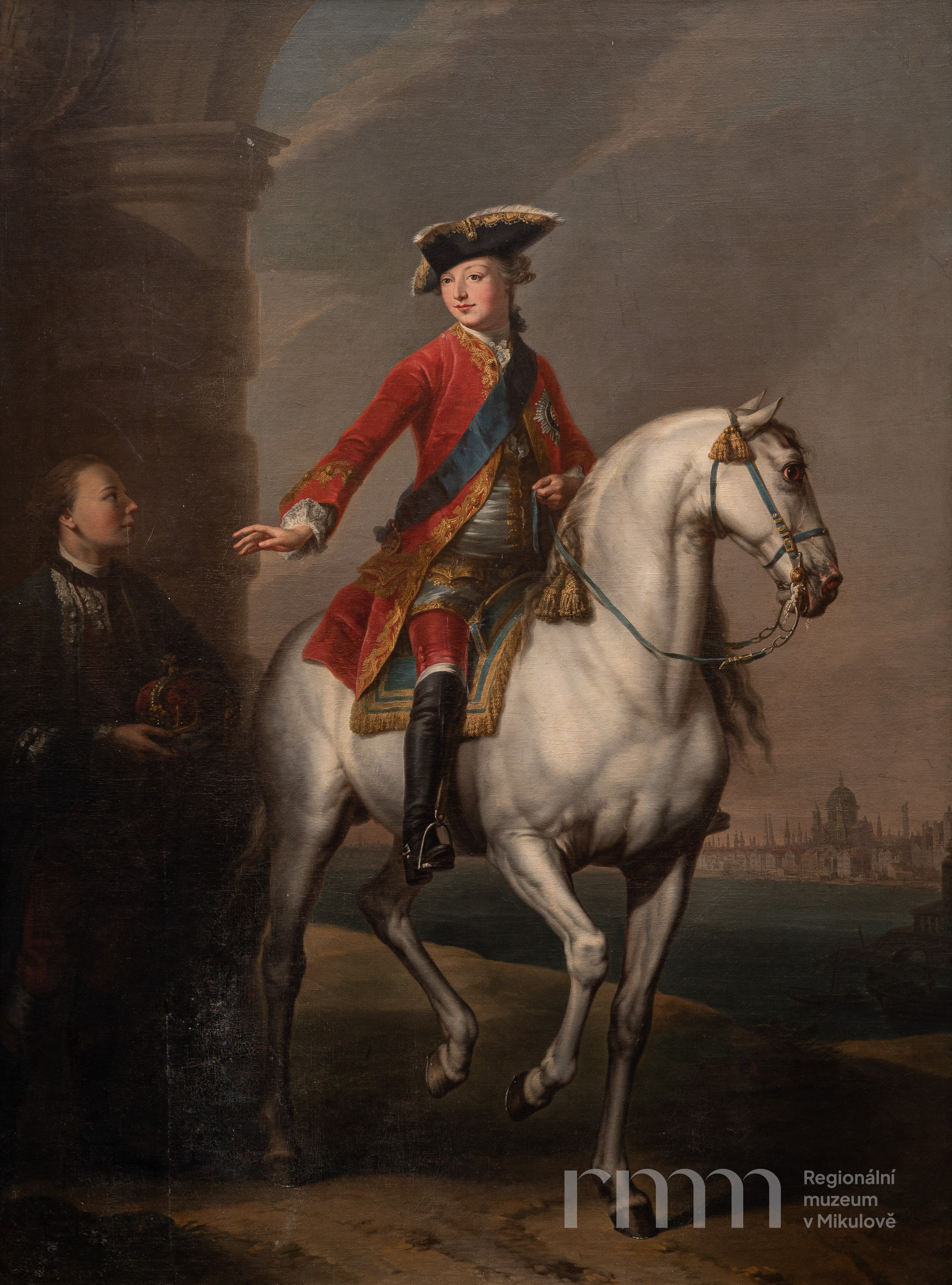 Náhledový obrázek Jezdecký portrét, Jiří III. jako princ z Walesu - 1
