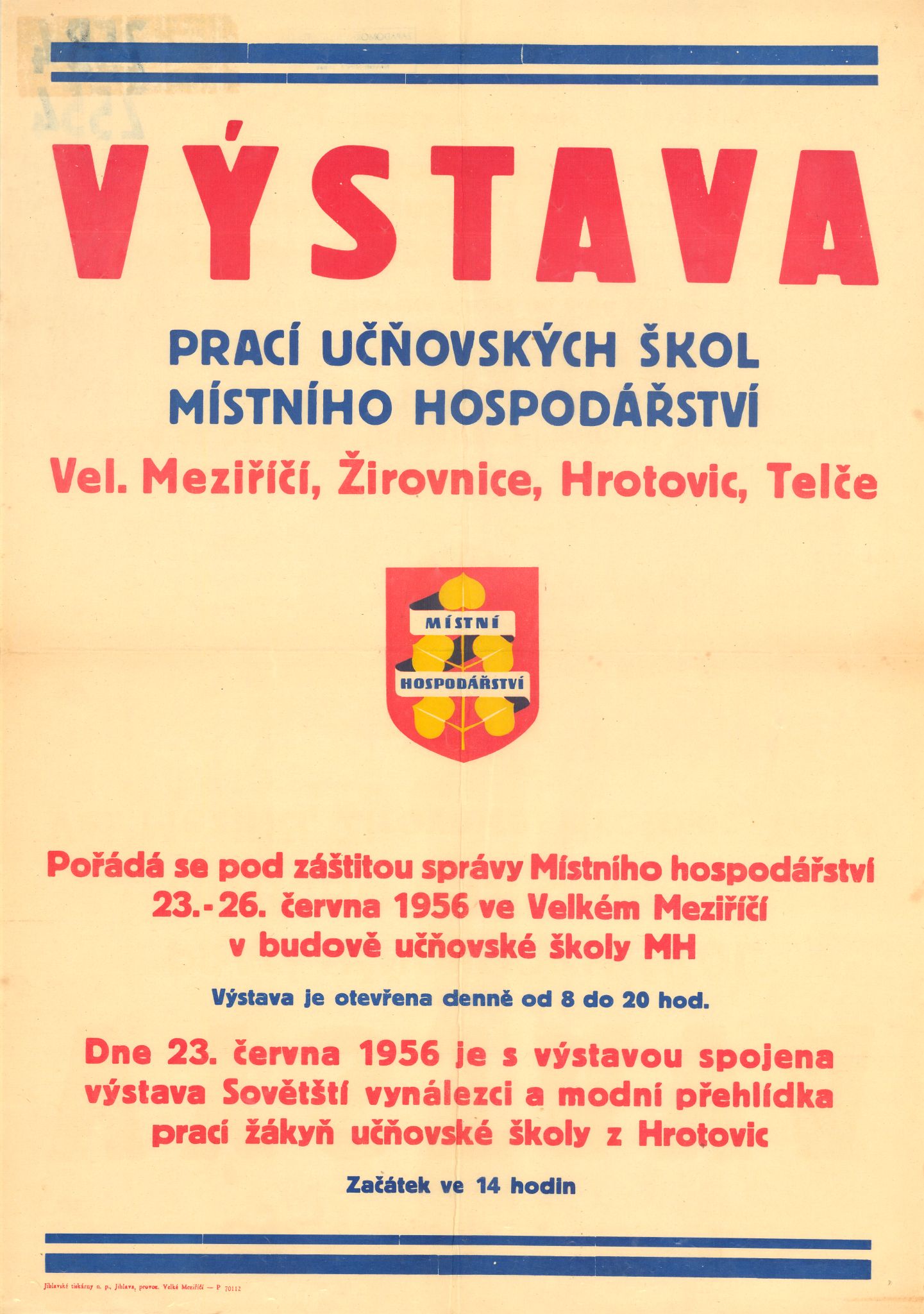 Náhledový obrázek Výstava prací učňovských škol - 1