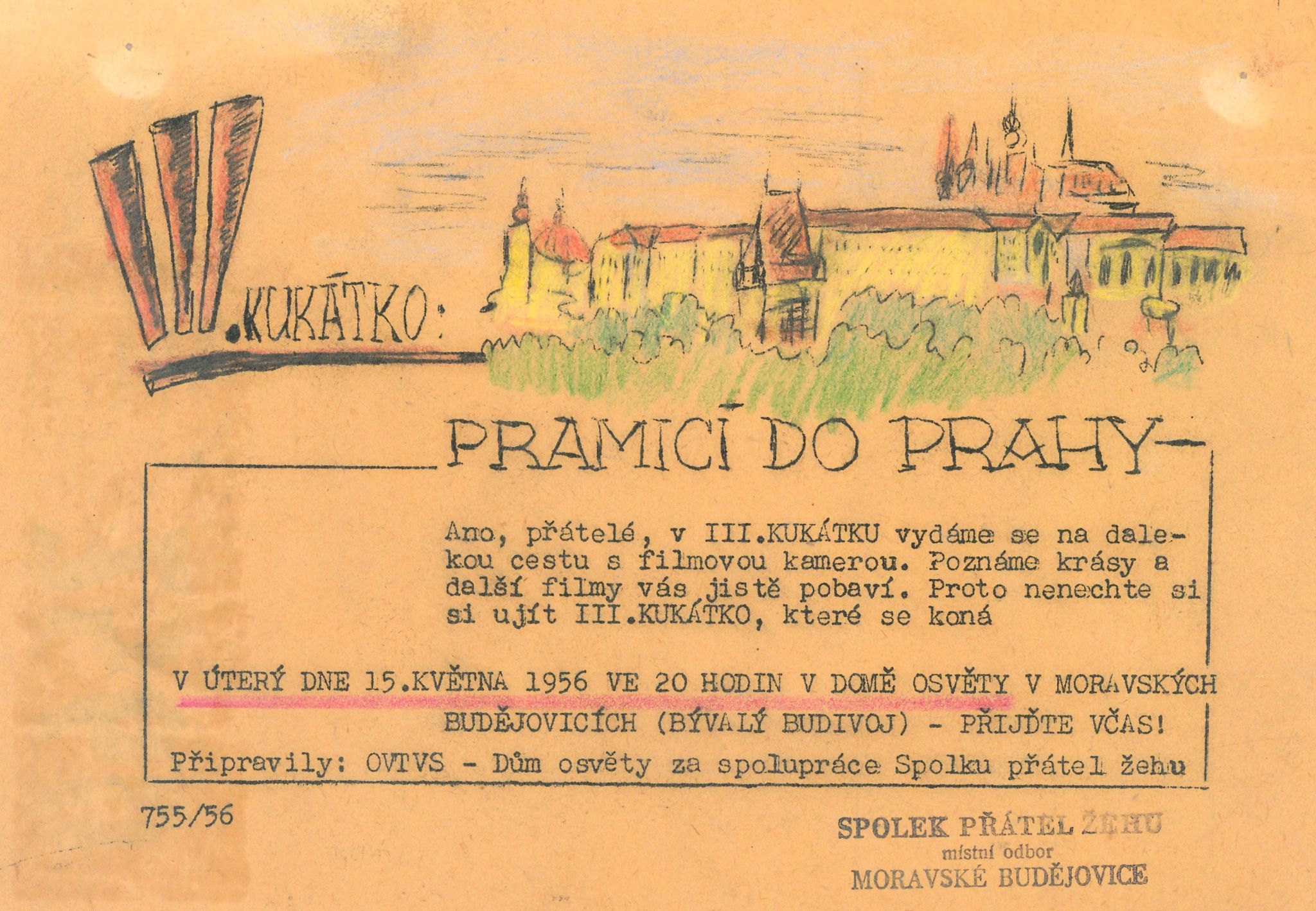 Náhledový obrázek III. Kukátko, promítání filmů - 1
