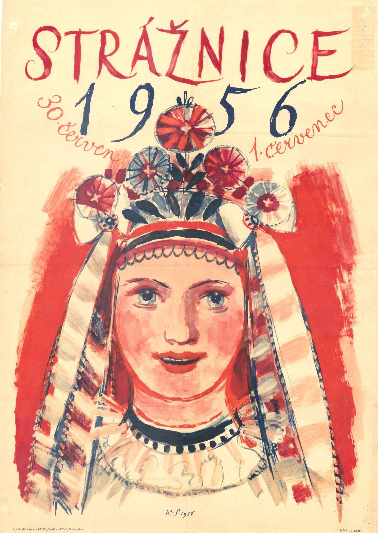 Náhledový obrázek předmětu Strážnice 1956