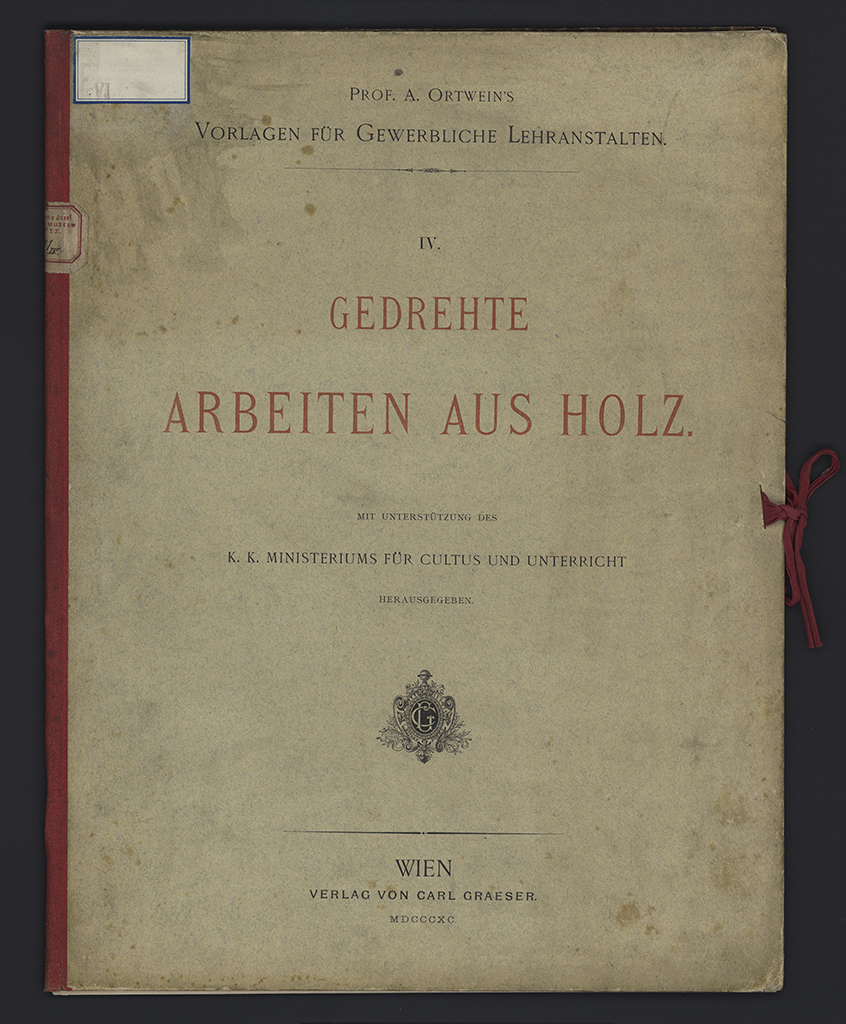 Náhledový obrázek Ortwein, August: Gedrehte Arbeiten aus Holz - 1