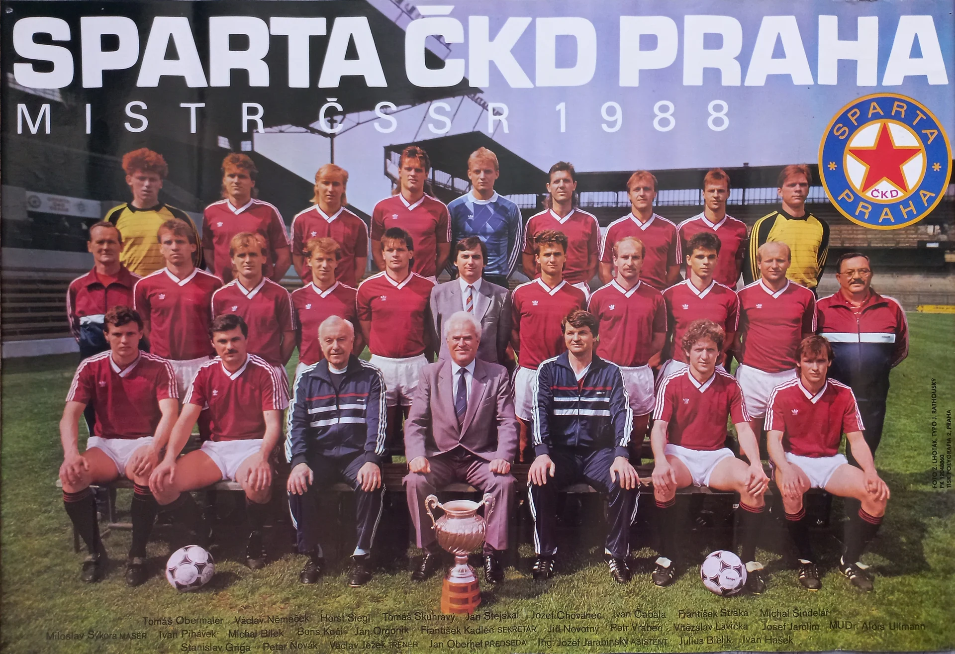 Náhledový obrázek předmětu AC Sparta. Mistr ČSSR 1988