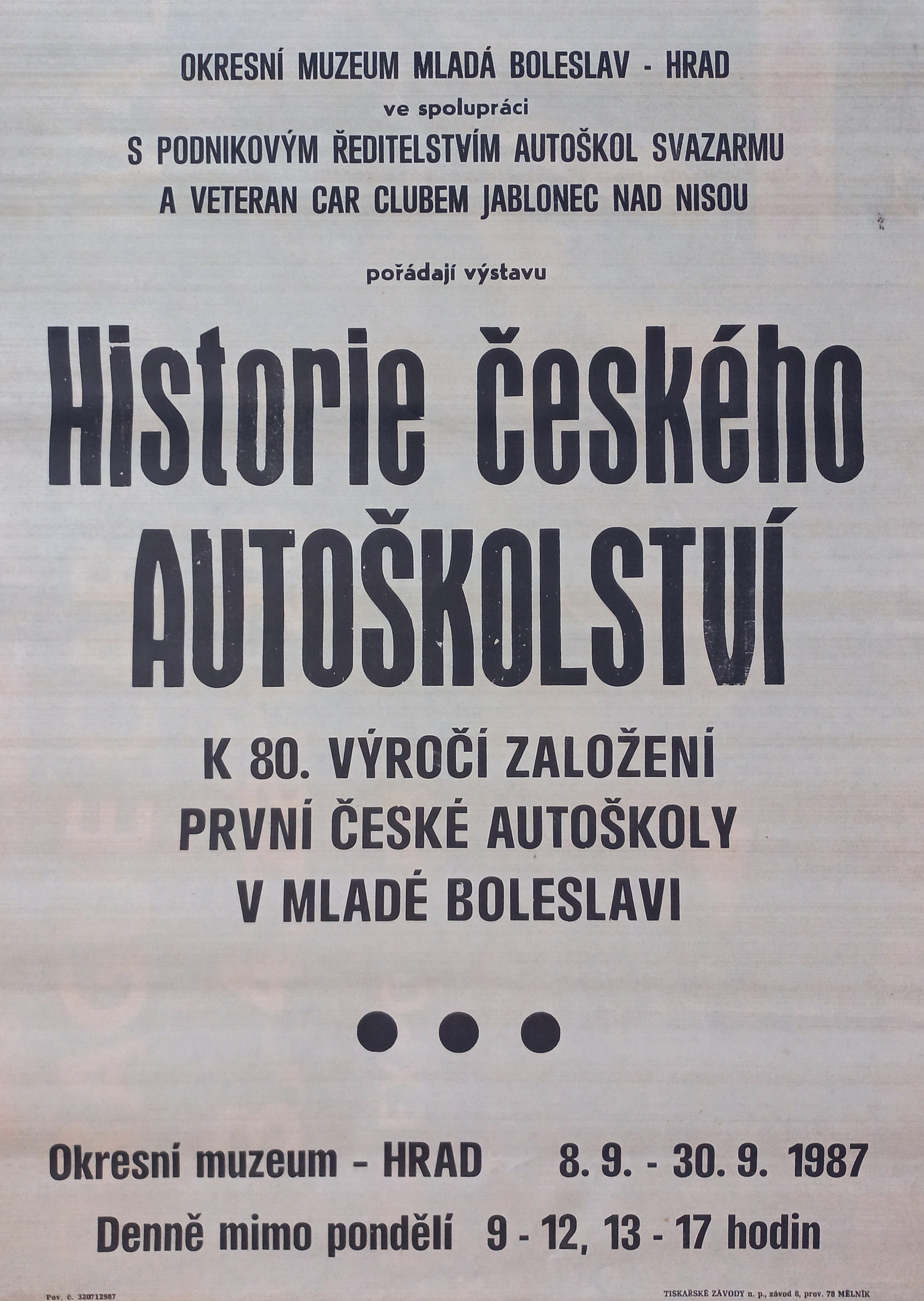 Náhledový obrázek Historie českého autoškolství - 1
