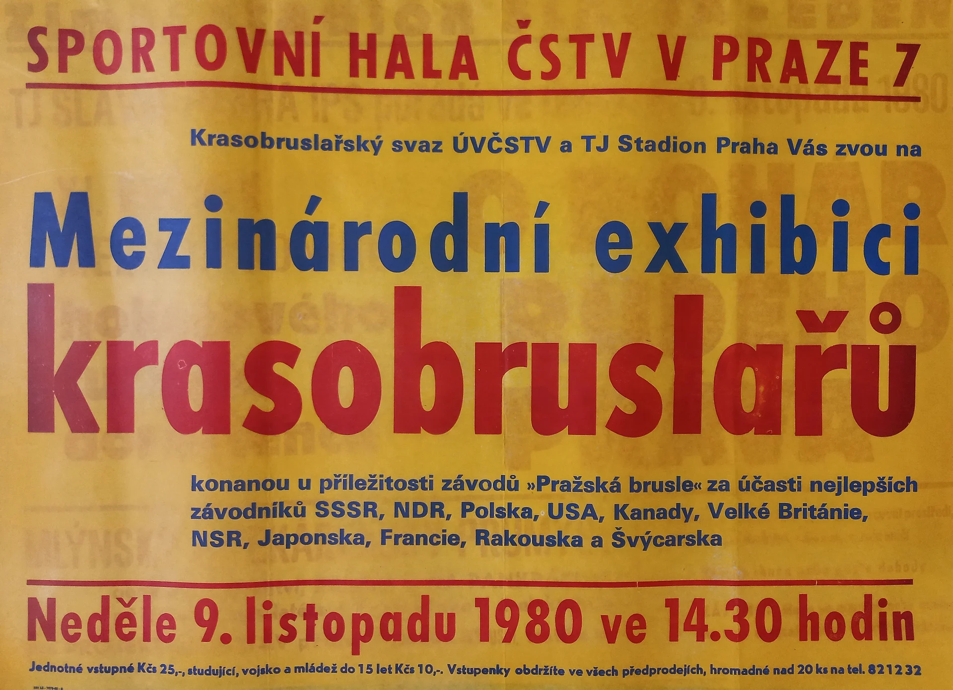 Náhledový obrázek předmětu Mezinárodní exhibice krasobruslařů