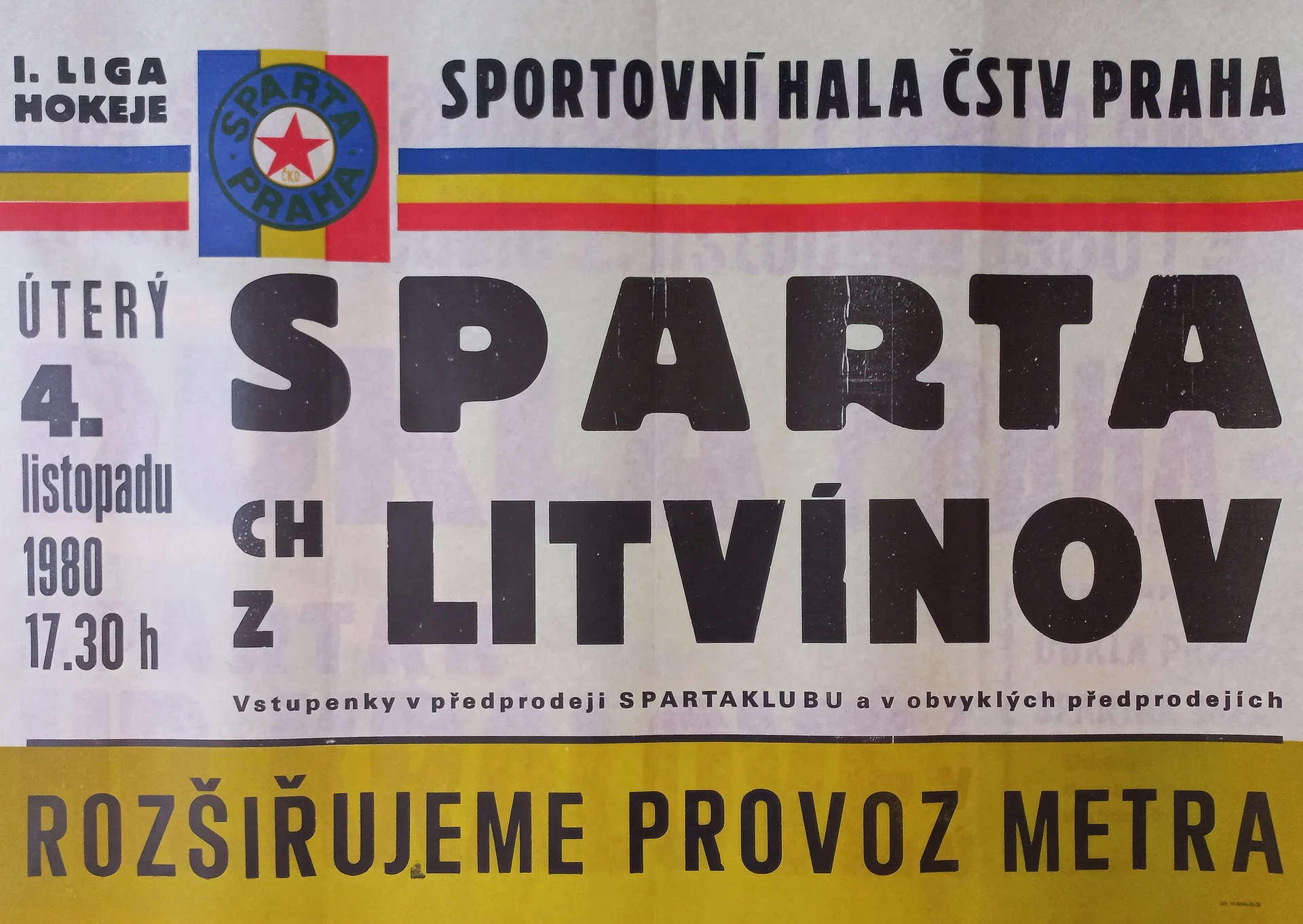 Náhledový obrázek předmětu Sparta Praha - CHZ Litvínkov