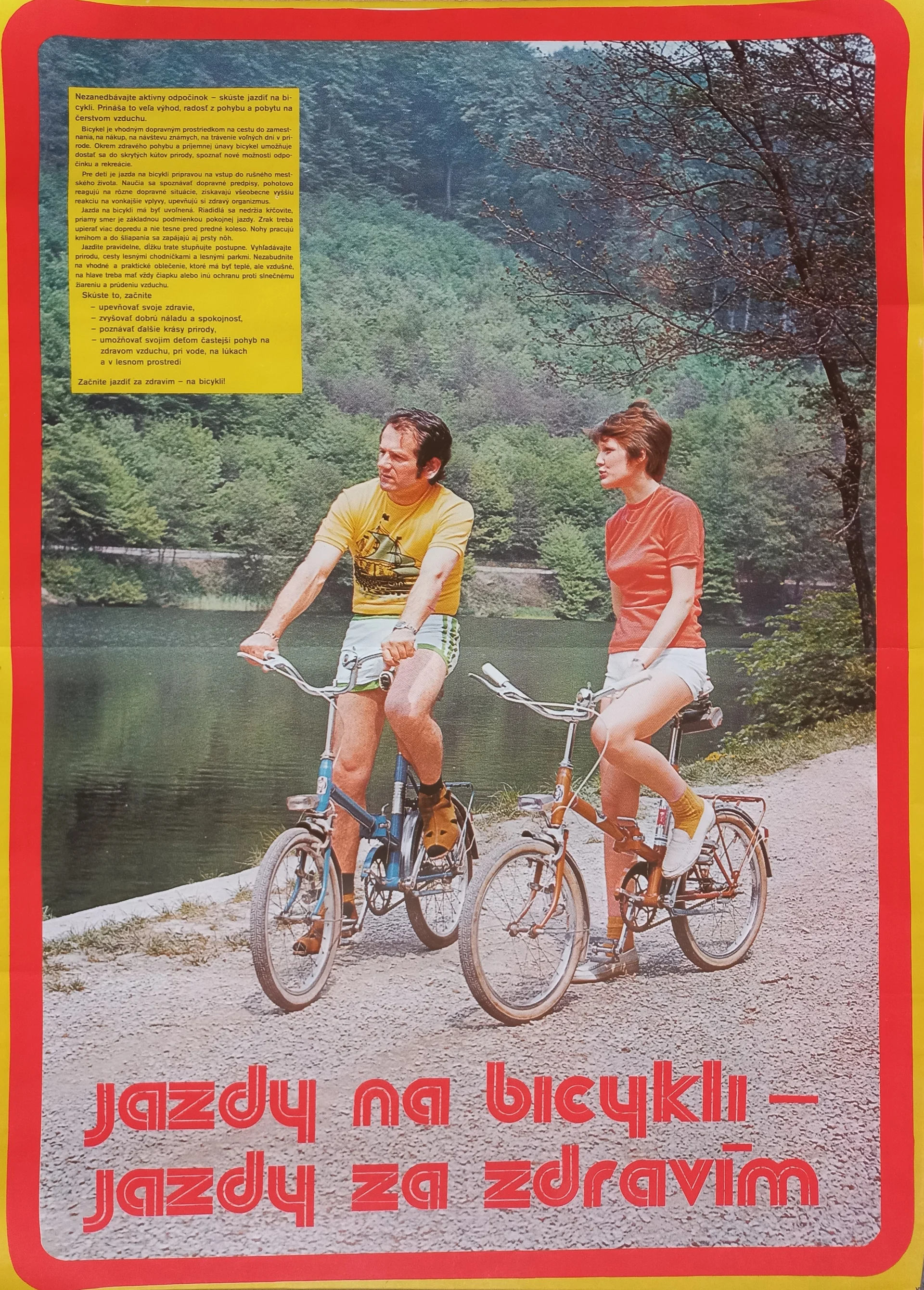 Náhledový obrázek předmětu Jazdy na bicykli - jazdy za zdravím