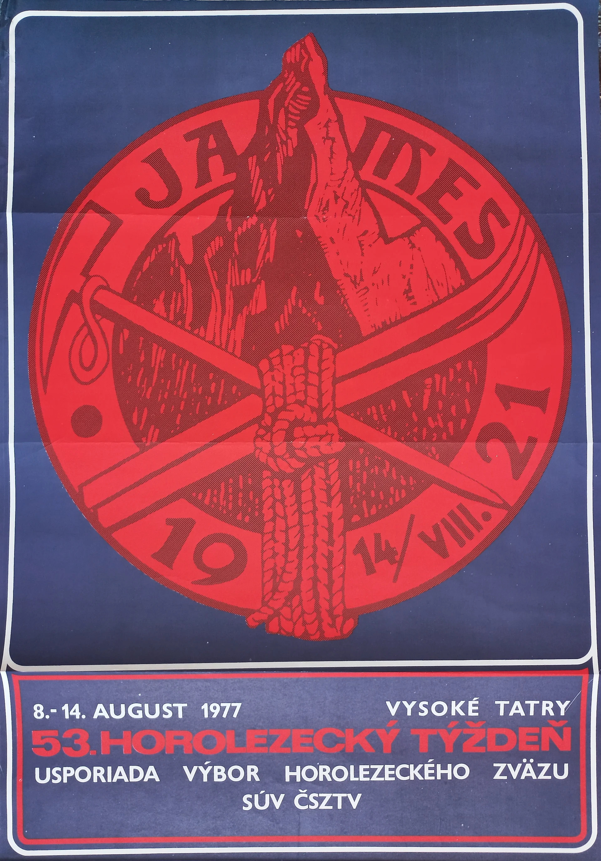 Náhledový obrázek předmětu 53. horolezecký týždeň. Vysoké Tatry 1977