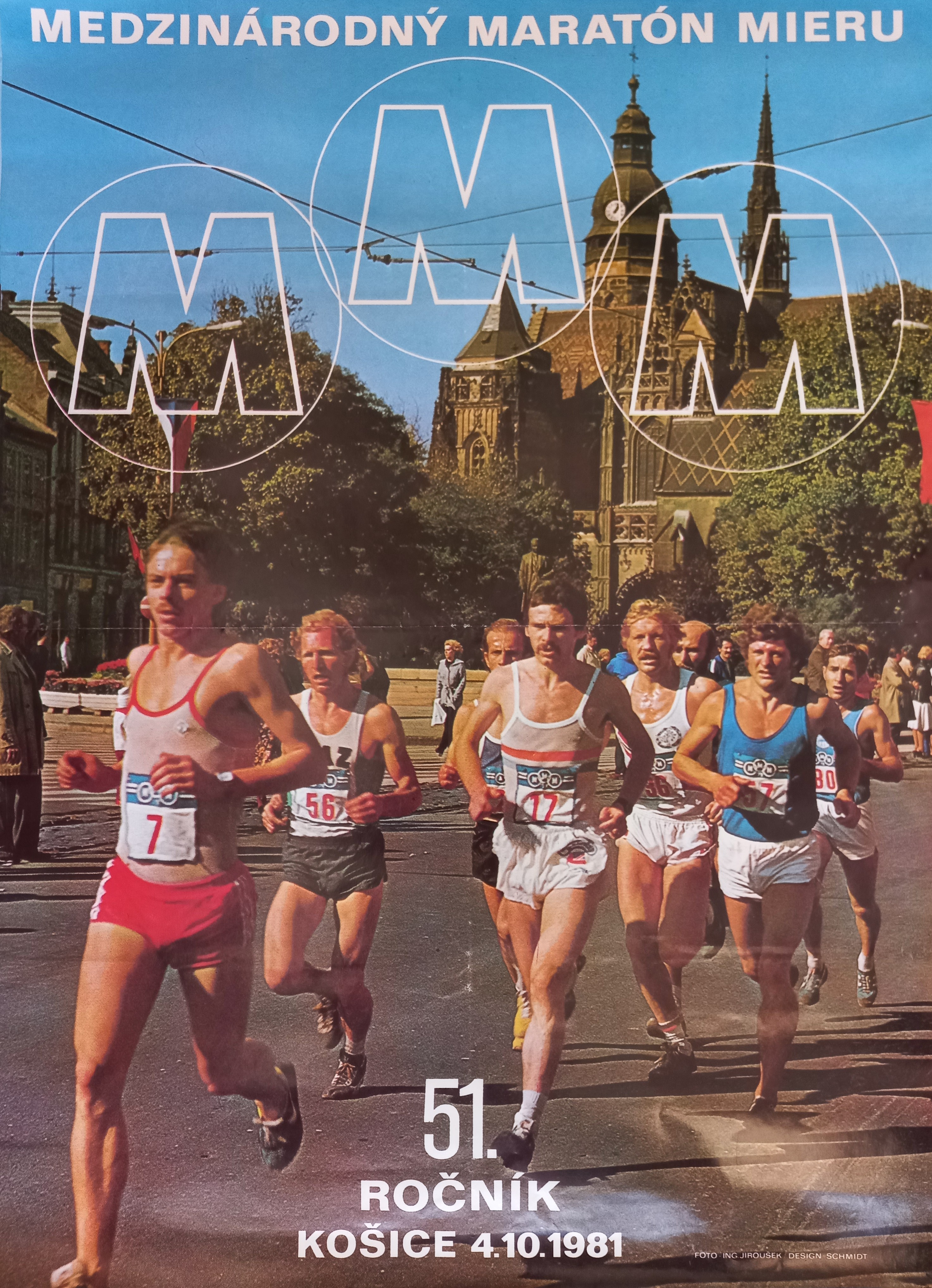 Náhledový obrázek Medzinárodný maratón mieru. Košice 1981 - 1