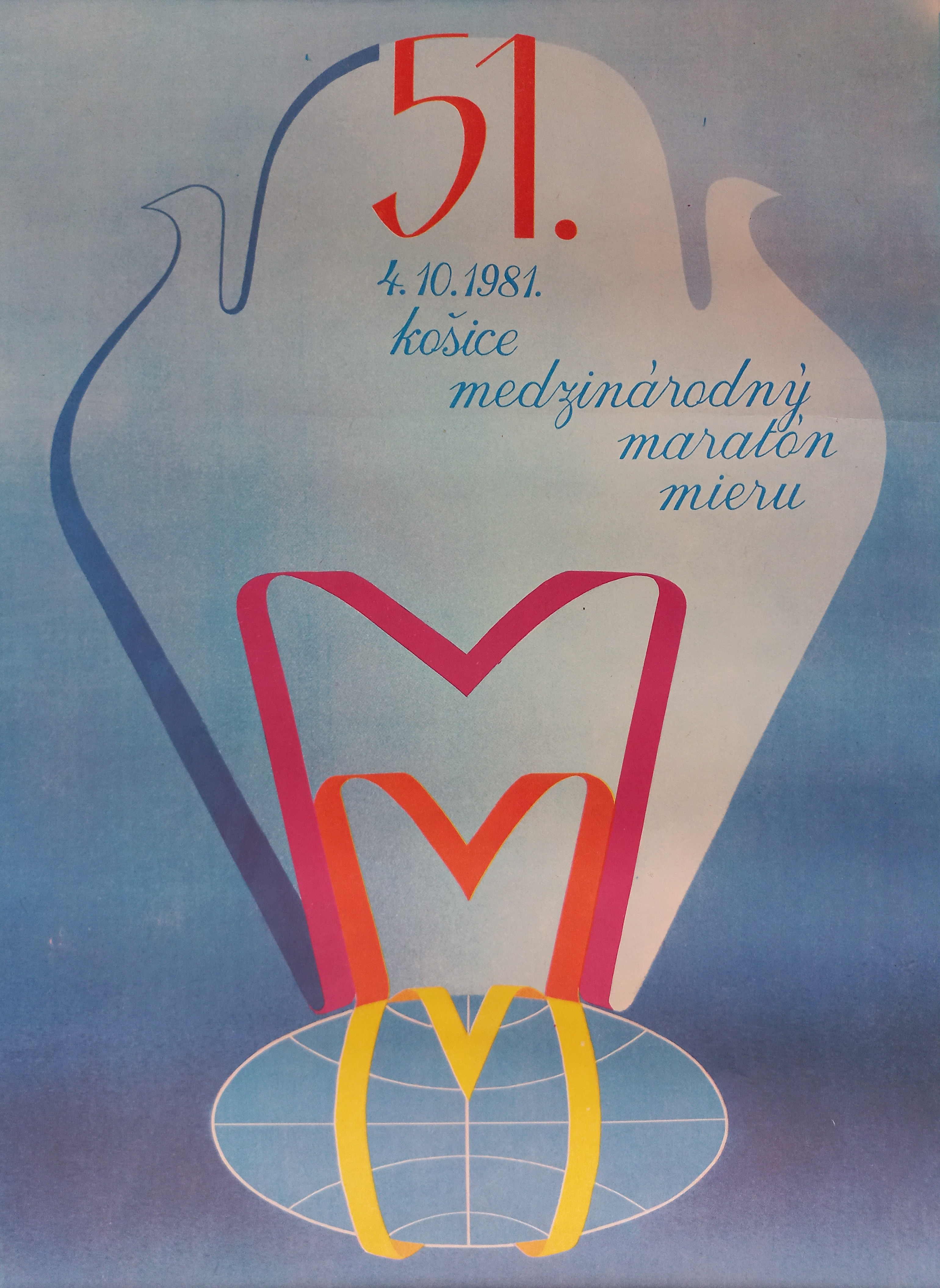 Náhledový obrázek Medzinárodný maratón mieru. Košice 1981 - 1