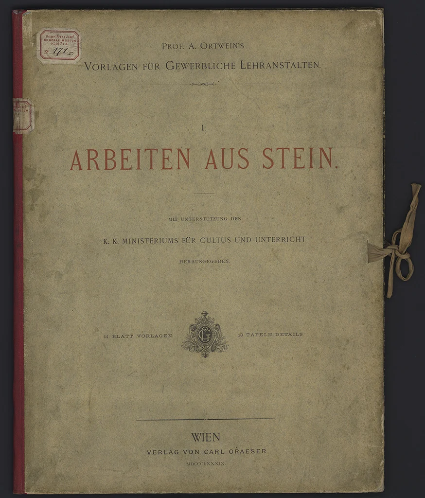 Náhledový obrázek předmětu Ortwein, August: Arbeiten aus Stein