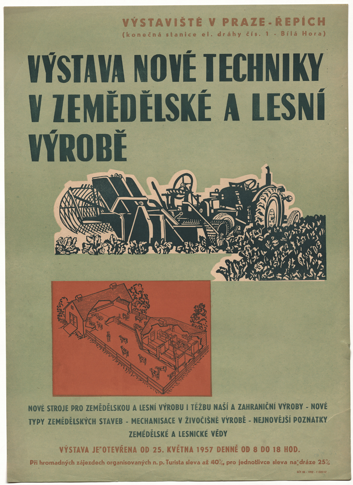 Náhledový obrázek Výstava nové techniky v zemědělské a lesní výrobě - 1