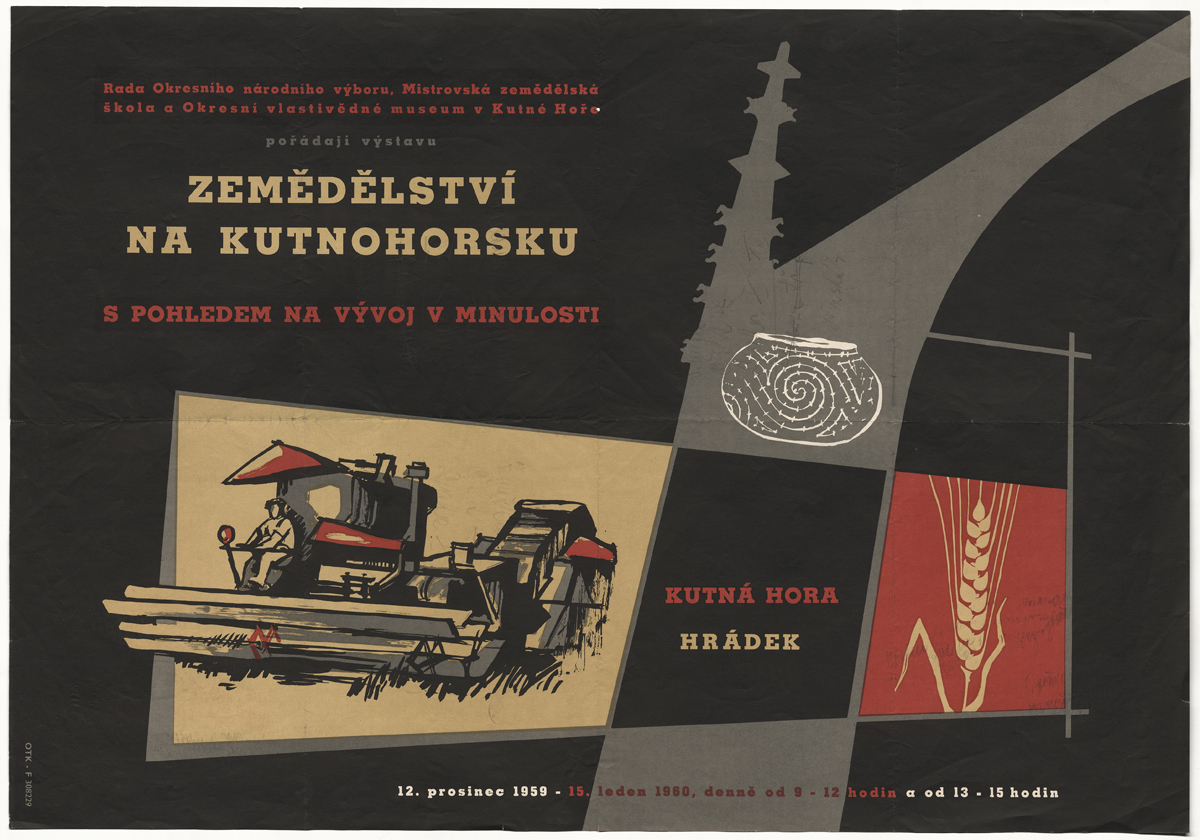 Náhledový obrázek Výstava zemědělství na Kutnohorsku 12. prosinec 1959 – 15. leden 1960 - 1