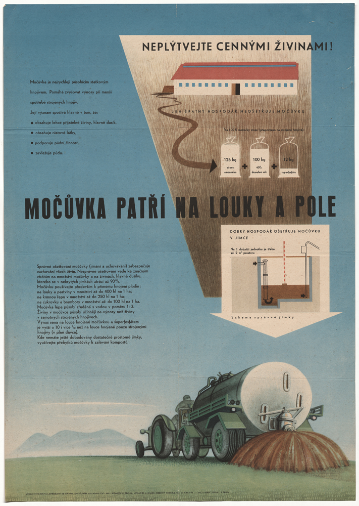 Náhledový obrázek Močůvka patří na louky a pole - 1