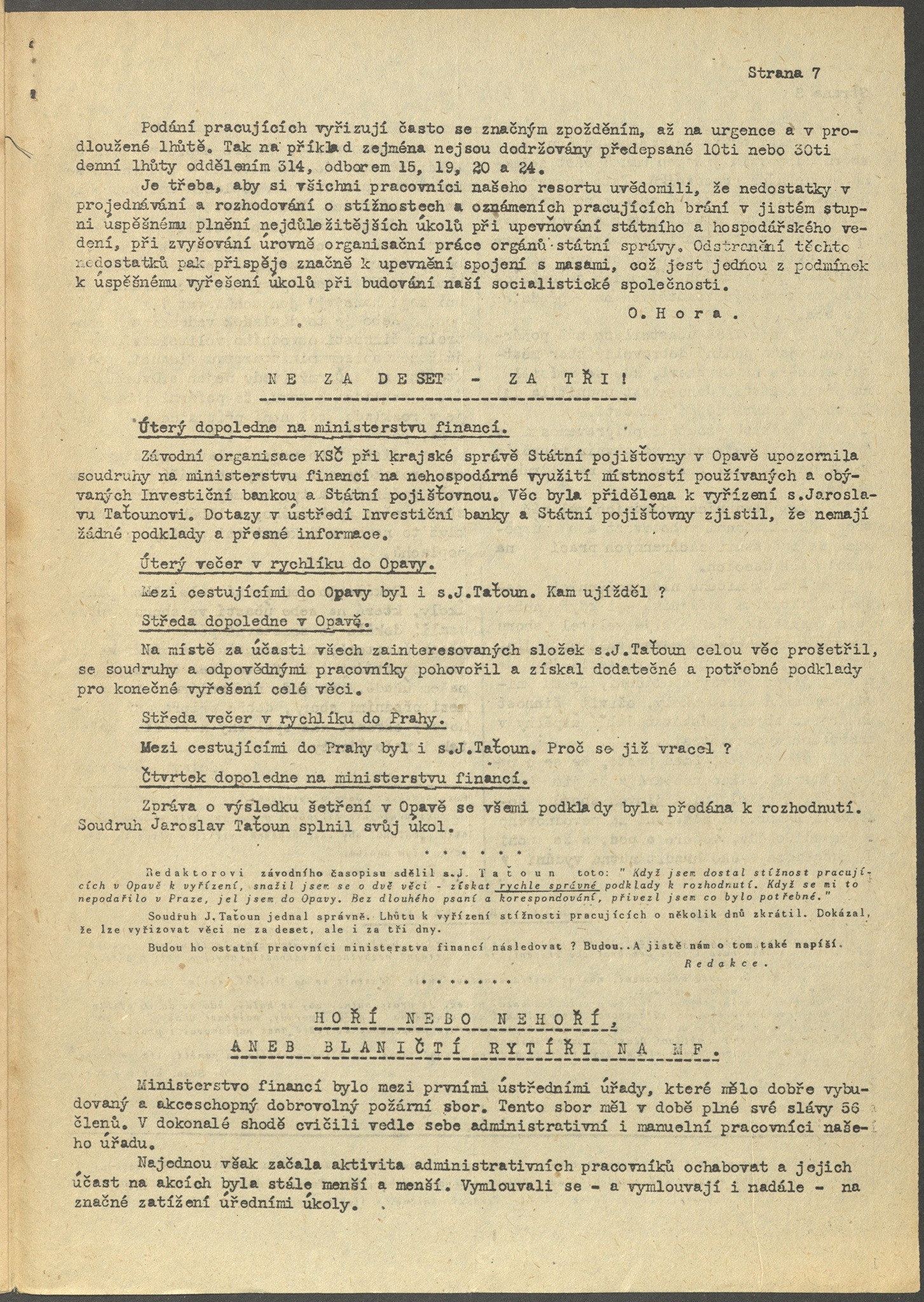 Náhledový obrázek Na nové cestě, rok 1954, číslo 2 - 7