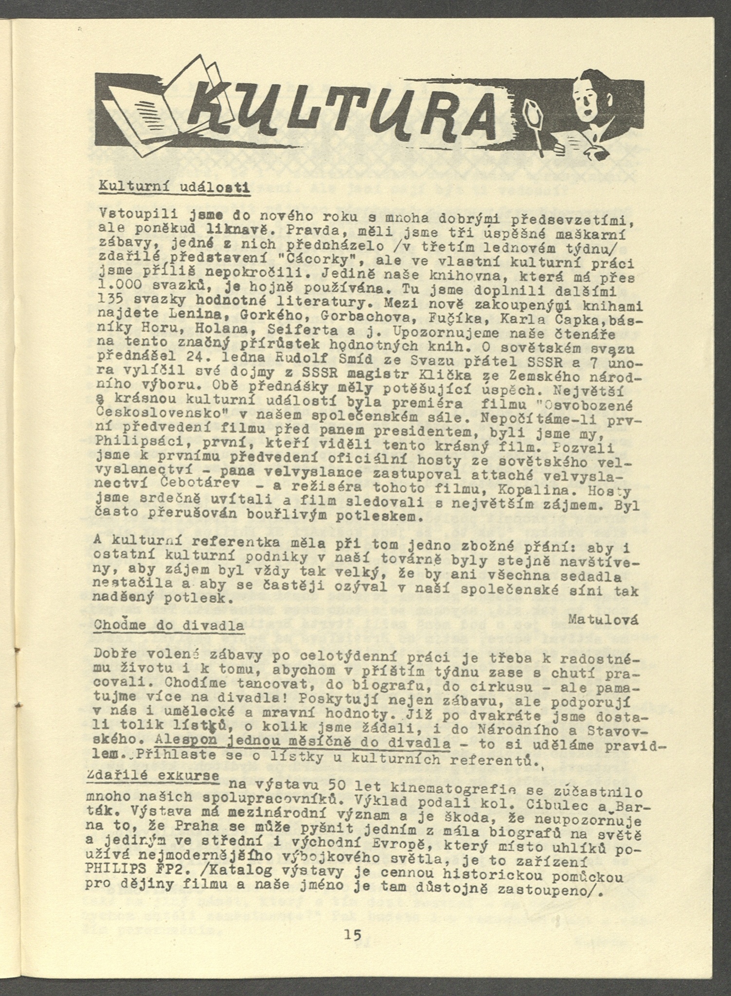 Náhledový obrázek Na vlně Philips, rok 1946, číslo 3 - 17