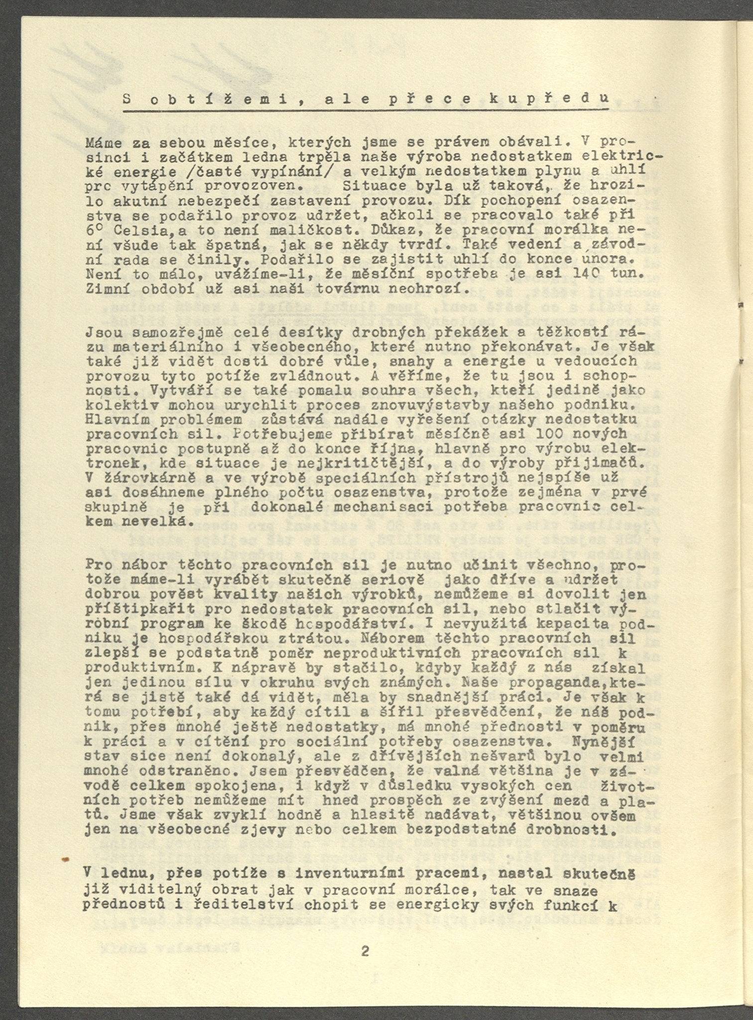 Náhledový obrázek Na vlně Philips, rok 1946, číslo 3 - 4