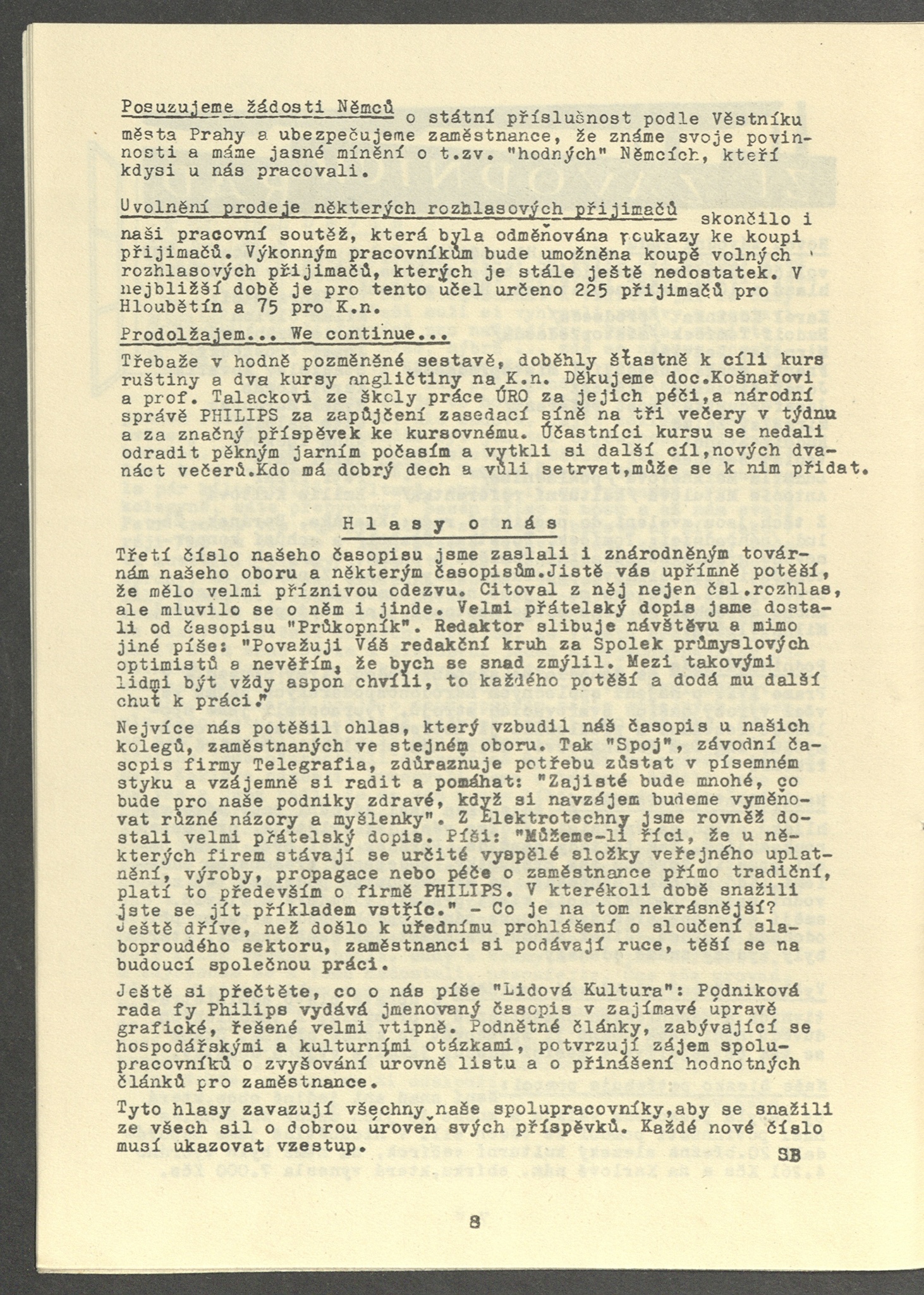 Náhledový obrázek Na vlně Philips, rok 1946, číslo 4 - 11