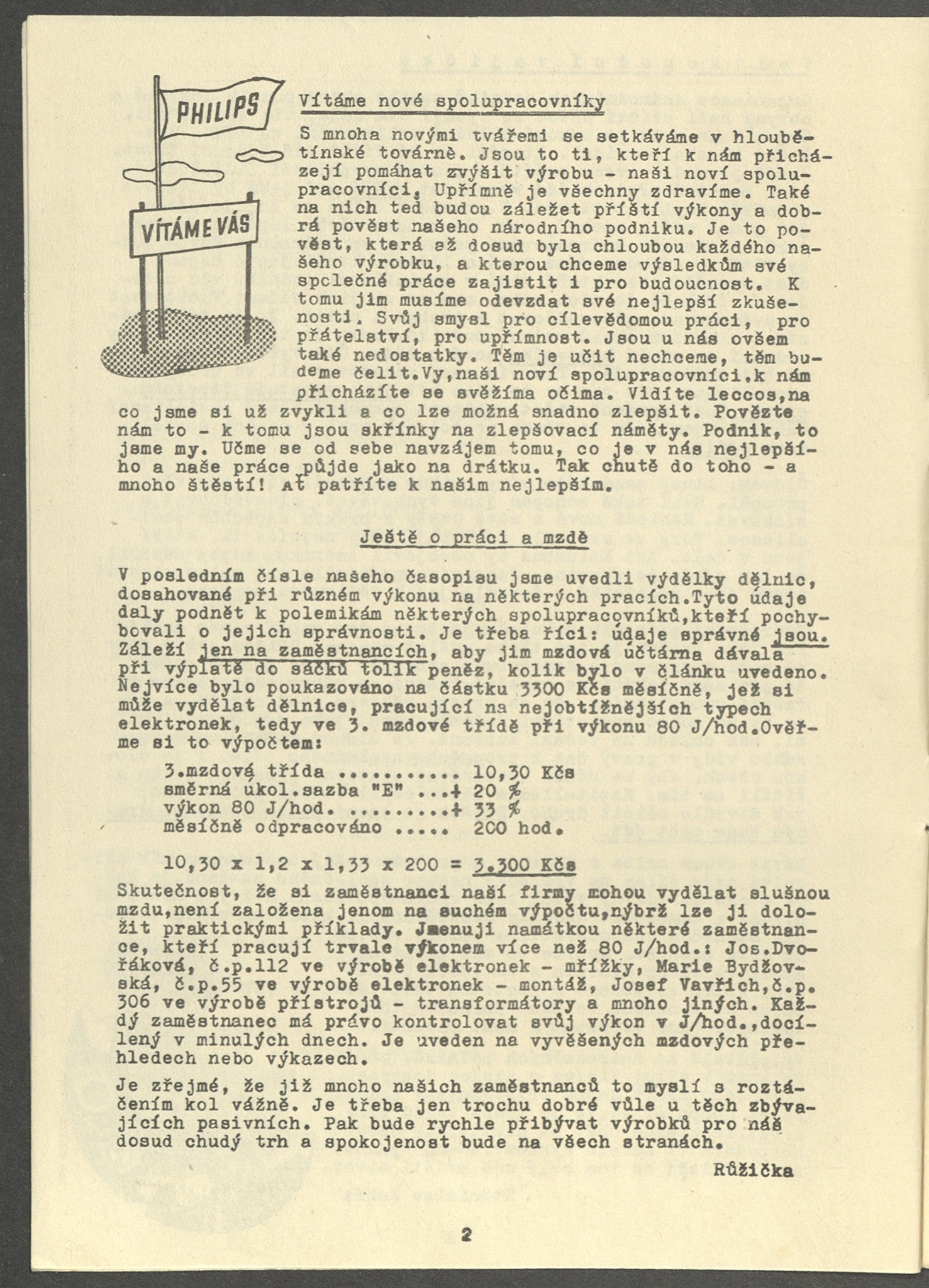 Náhledový obrázek Na vlně Philips, rok 1946, číslo 4 - 5