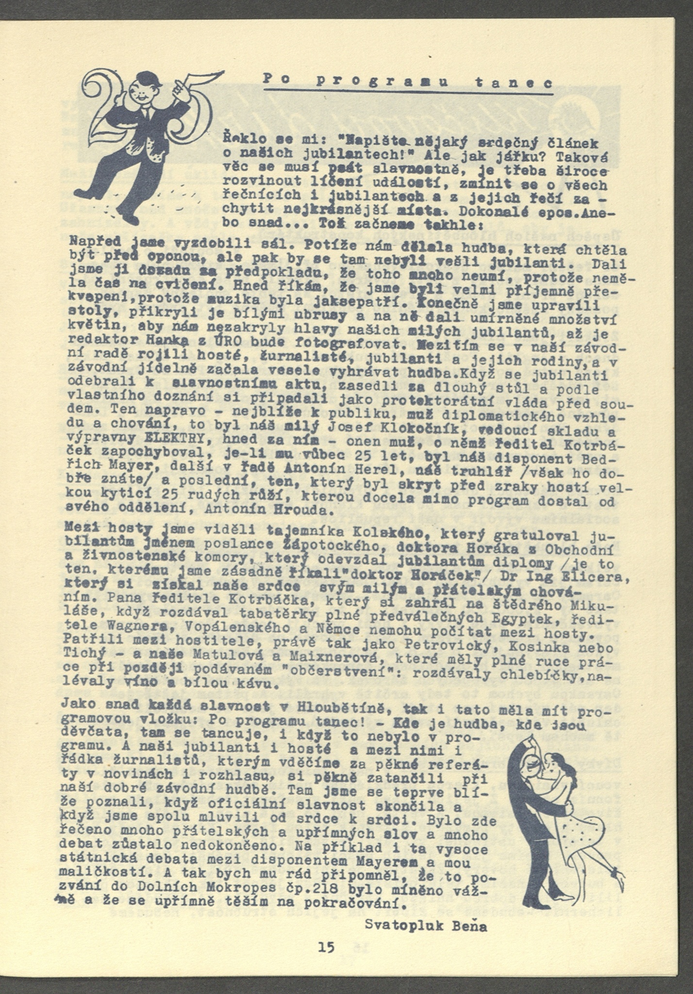 Náhledový obrázek Na vlně Philips, rok 1946, číslo 5 - 17