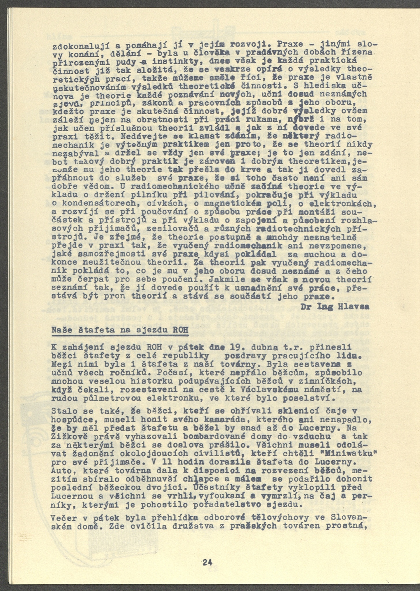 Náhledový obrázek Na vlně Philips, rok 1946, číslo 5 - 26