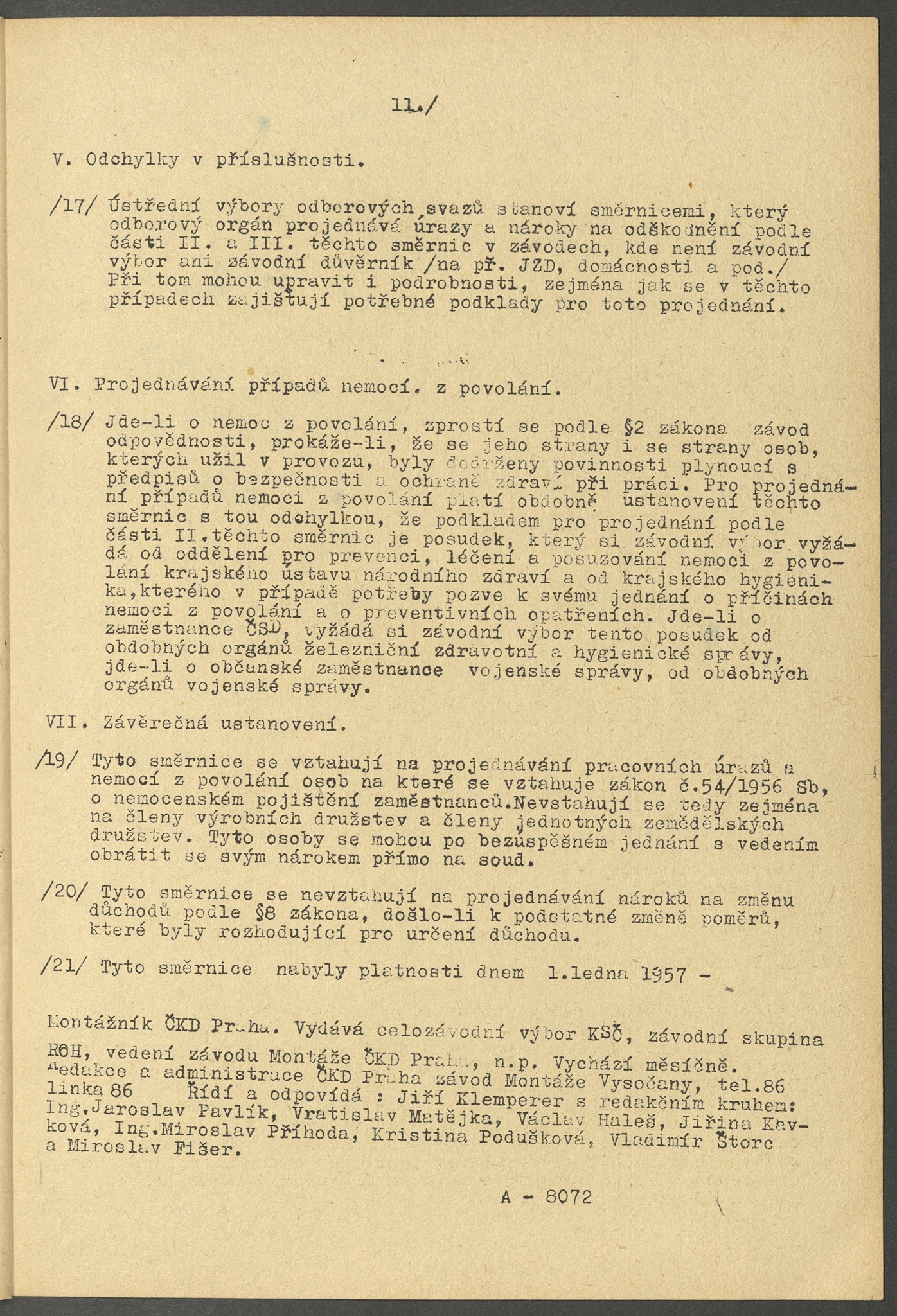 Náhledový obrázek Montážník, rok 1959, číslo 2 - 31