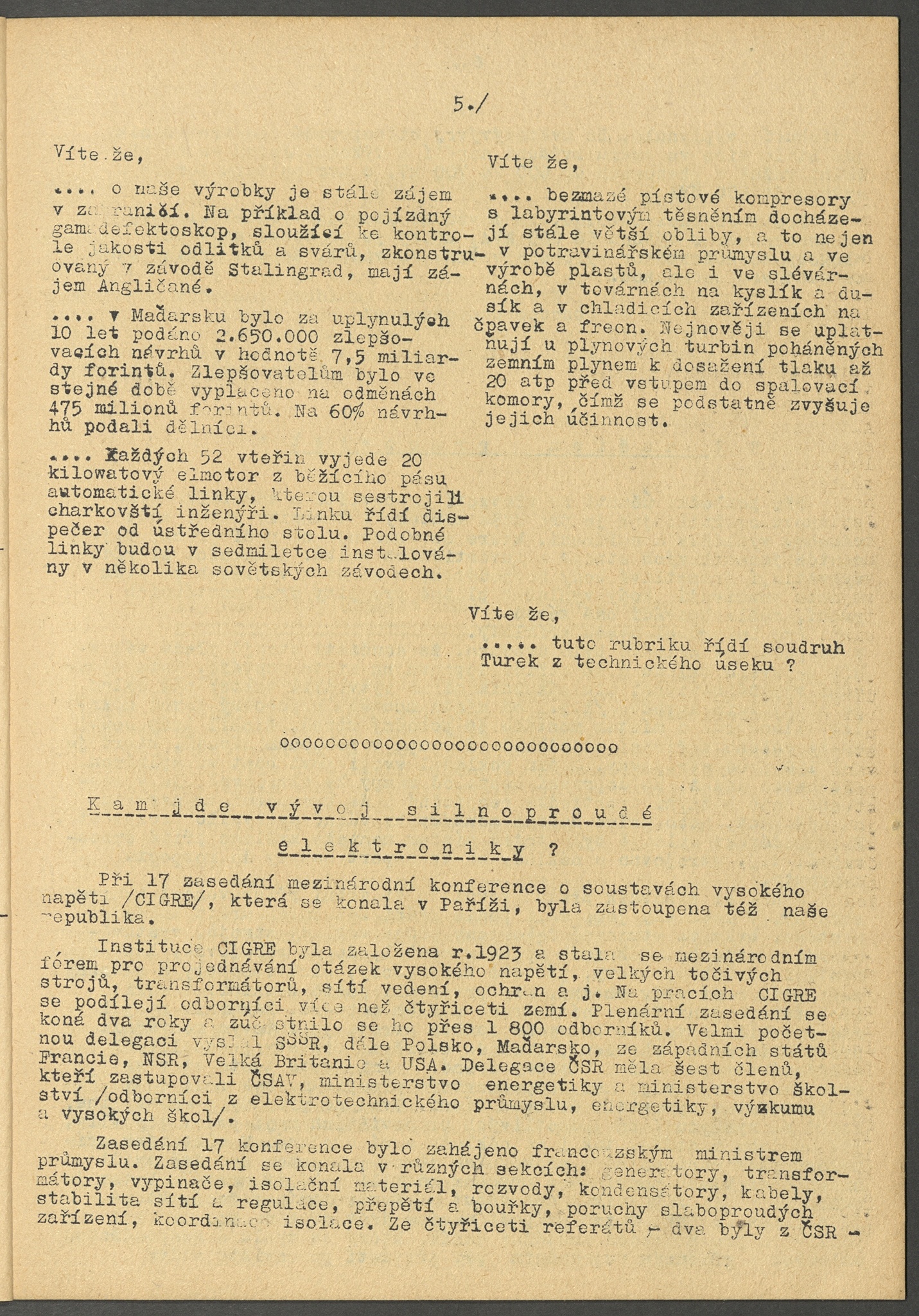 Náhledový obrázek Montážník, rok 1959, číslo 2 - 9