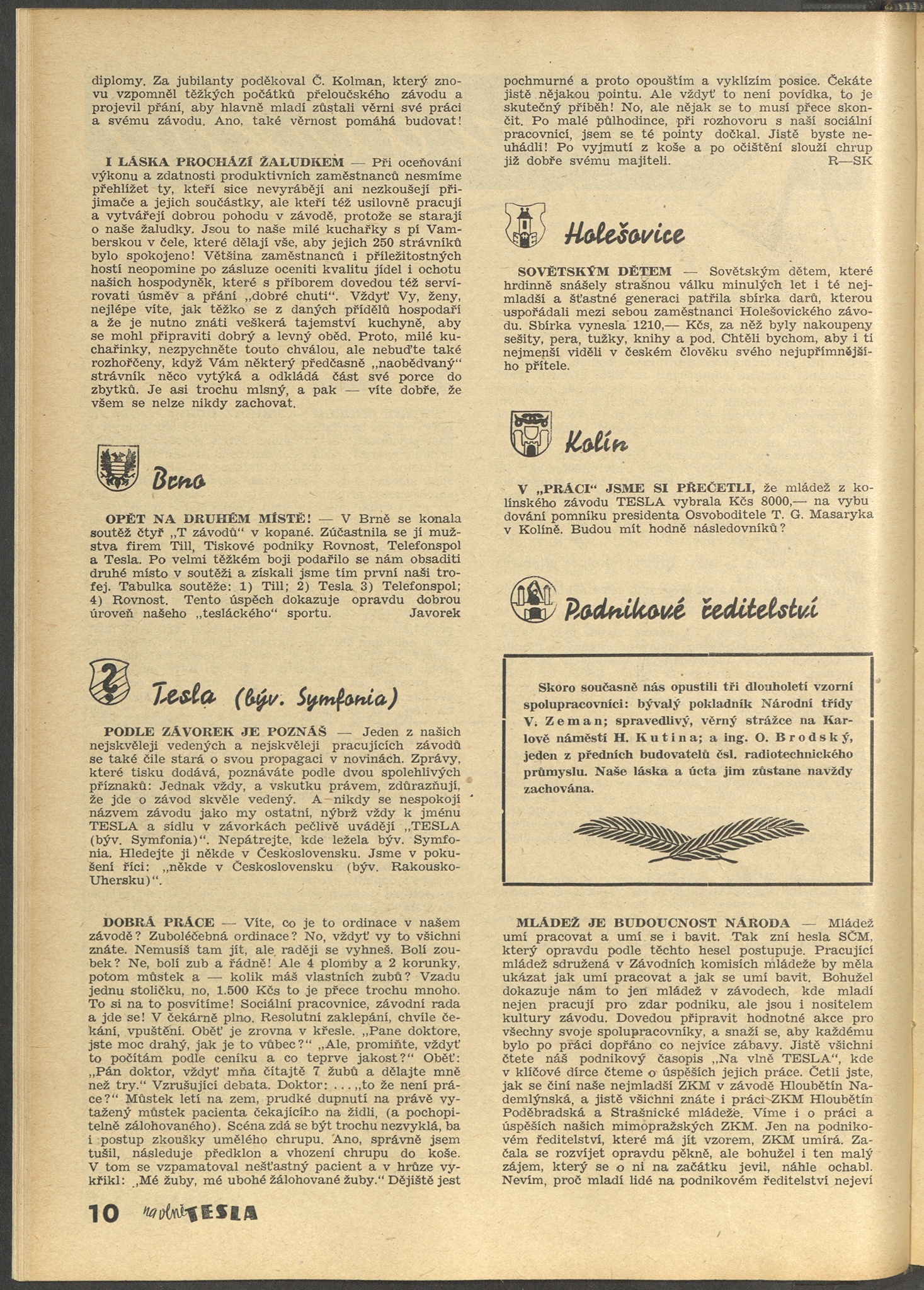 Náhledový obrázek Na vlně Tesla, rok 1946/1948, číslo 8-9 - 11