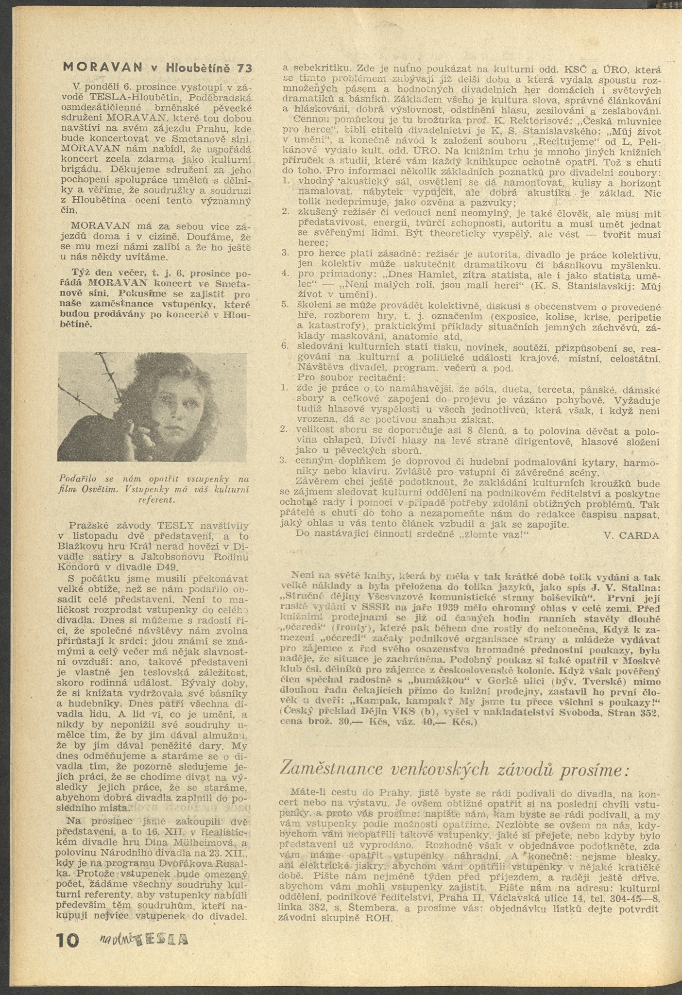 Náhledový obrázek Na vlně Tesla, rok 1947/1948, číslo 9 - 10