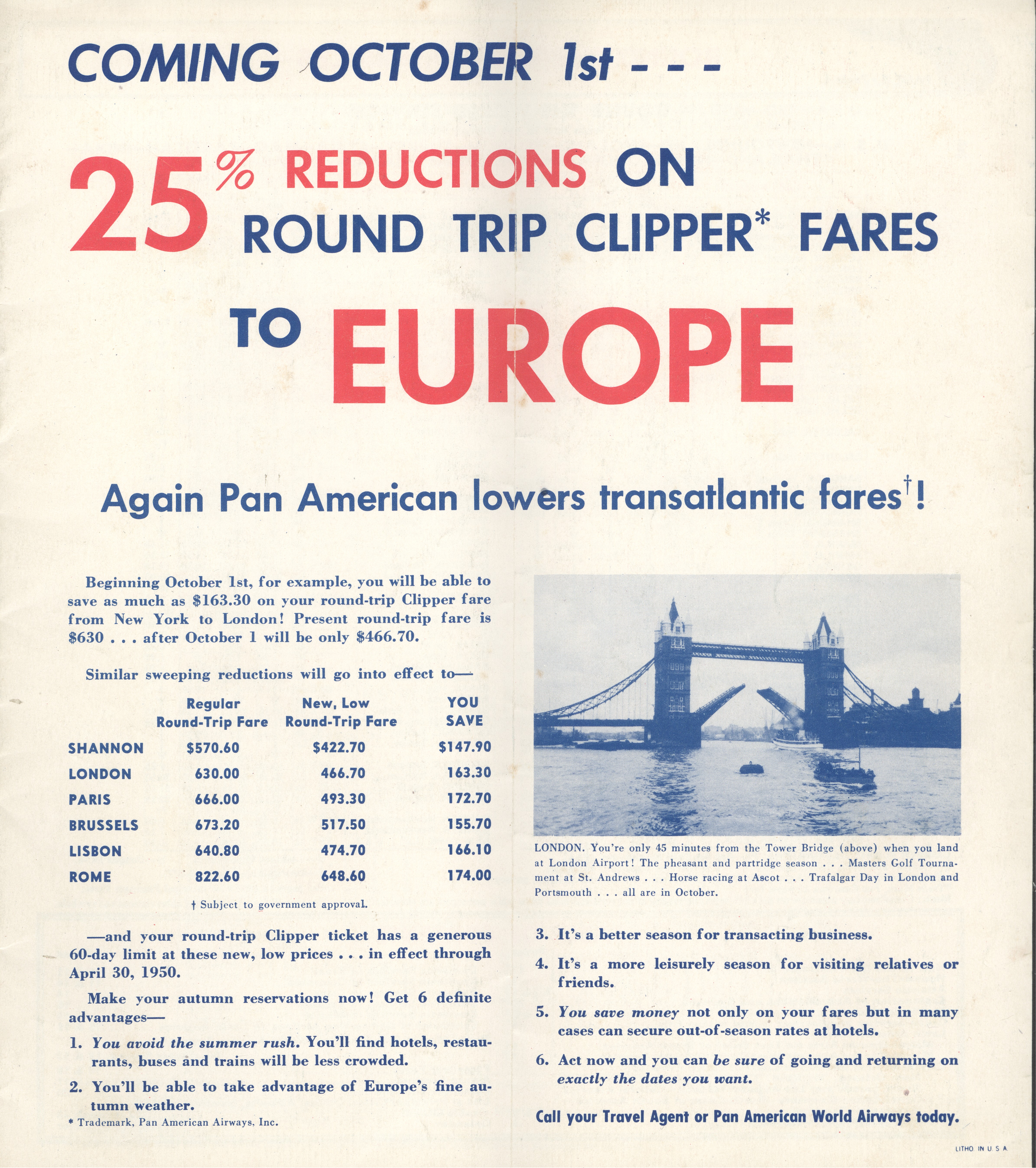 Náhledový obrázek Pan American World Airways 1949 - 2