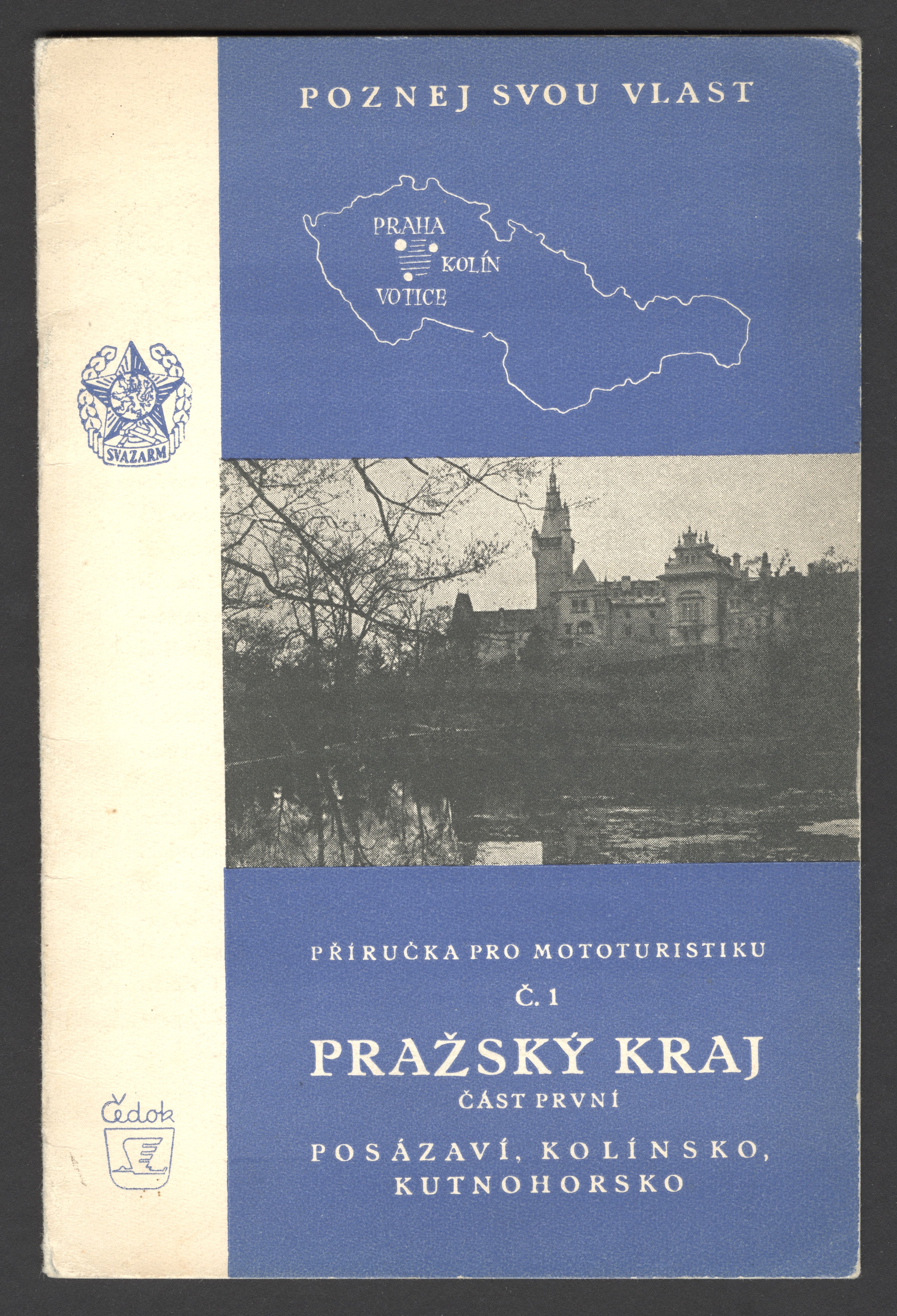 Náhledový obrázek Příručka pro mototuristiku č. 1. Pražský kraj - 1