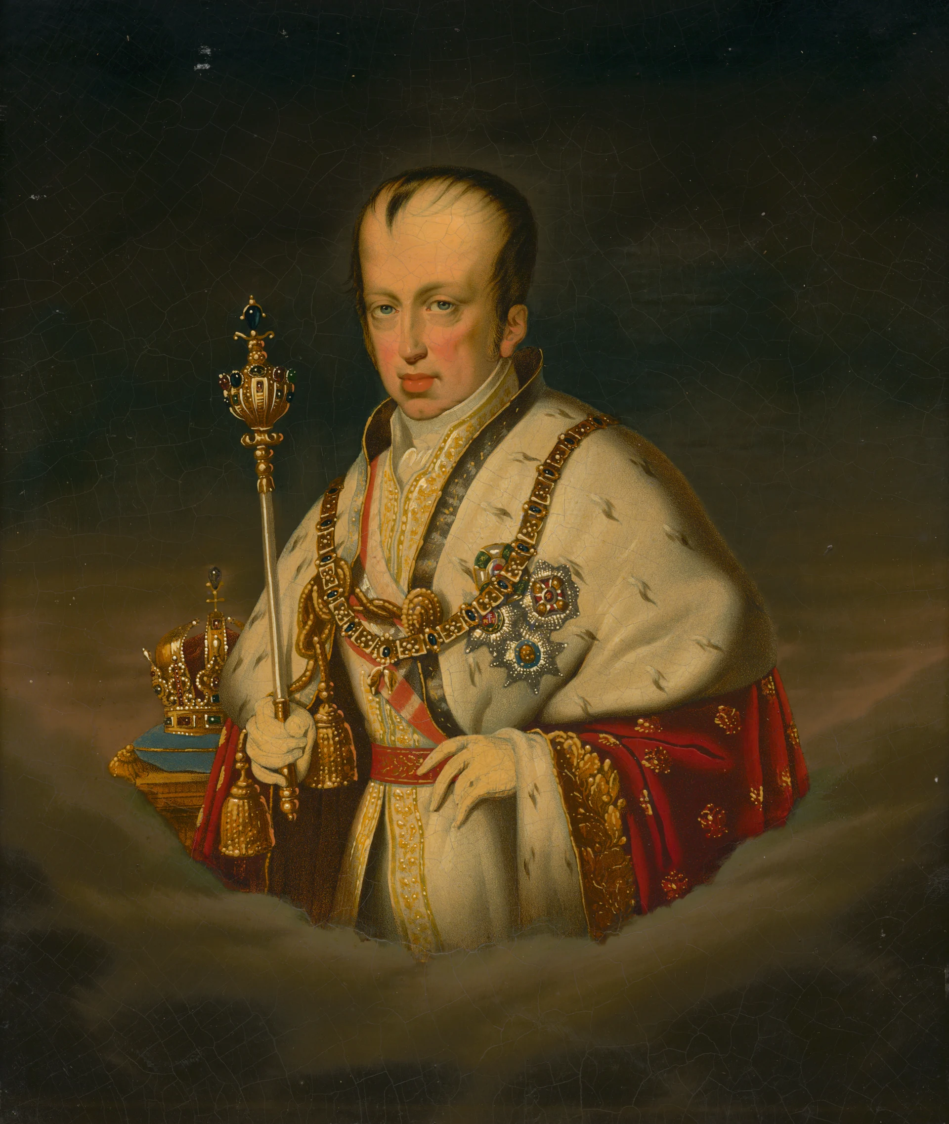 Náhledový obrázek předmětu Portrét císaře Ferdinanda I. Dobrotivého 