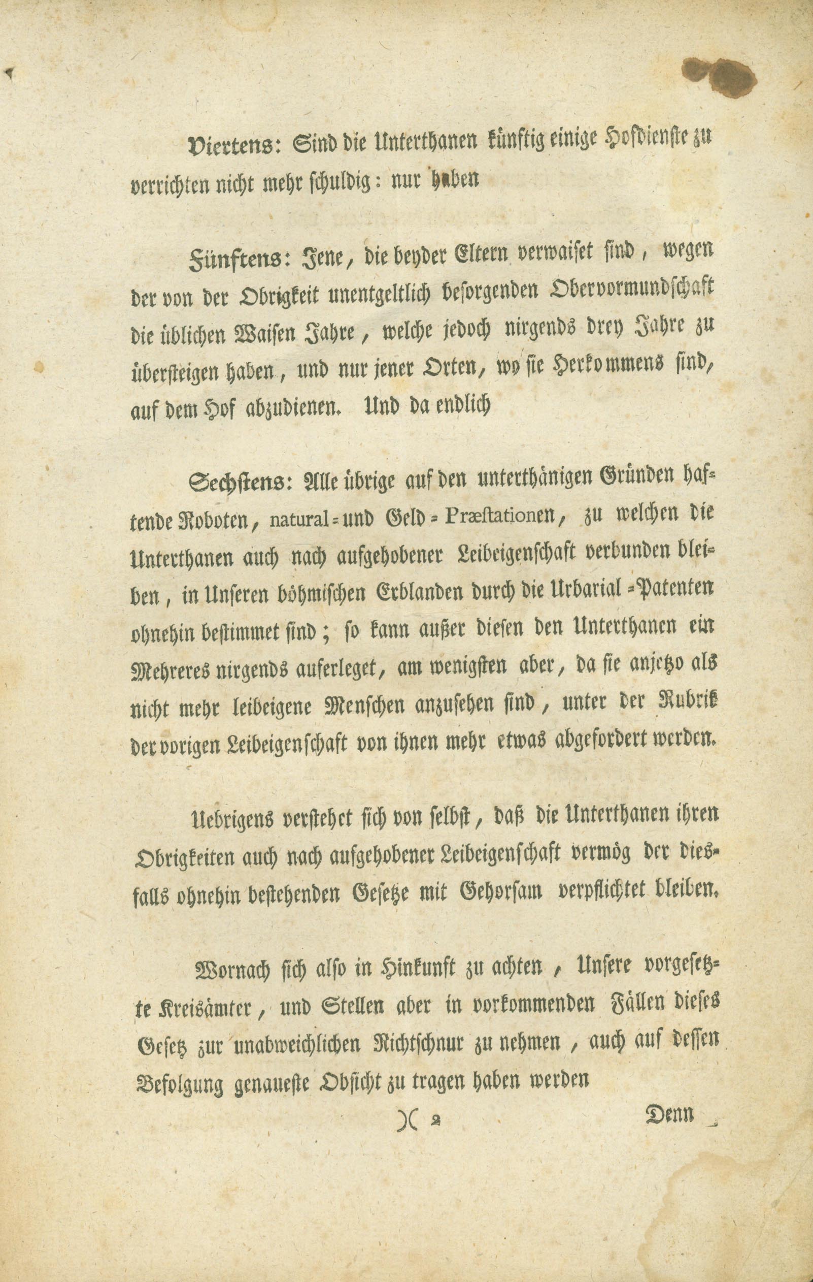 Náhledový obrázek Patent o zrušení nevolnictví - 6