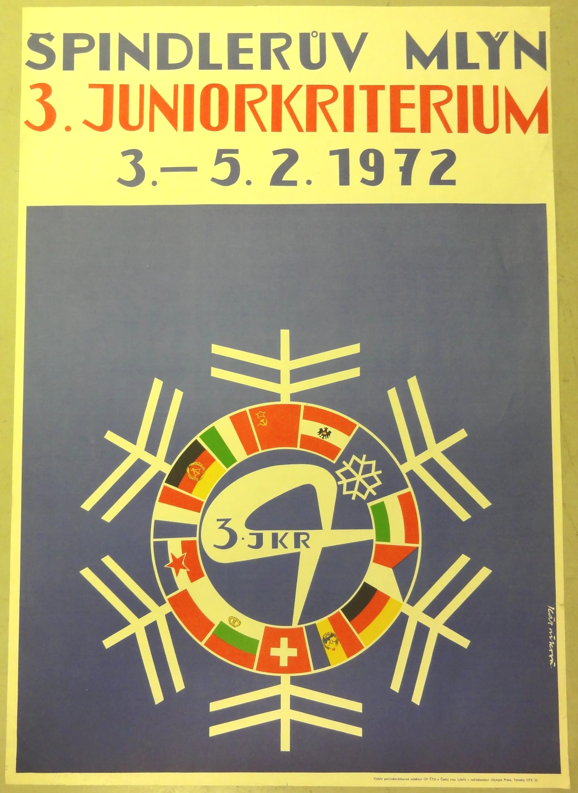 Náhledový obrázek předmětu Juniorkriterium. 3. ročník. Špindlerův Mlýn 1971