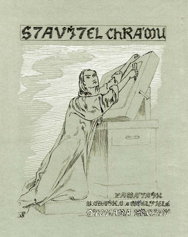 Náhledový obrázek Ilustrace - Stavitel chrámu : památník básníka myslitele Otokara Březiny - 1