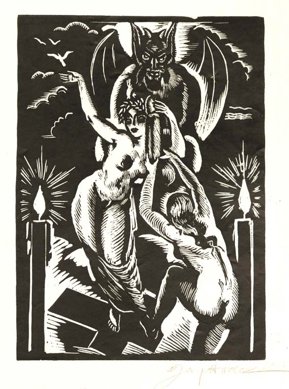 Náhledový obrázek Ilustrace - Černá mše - 1