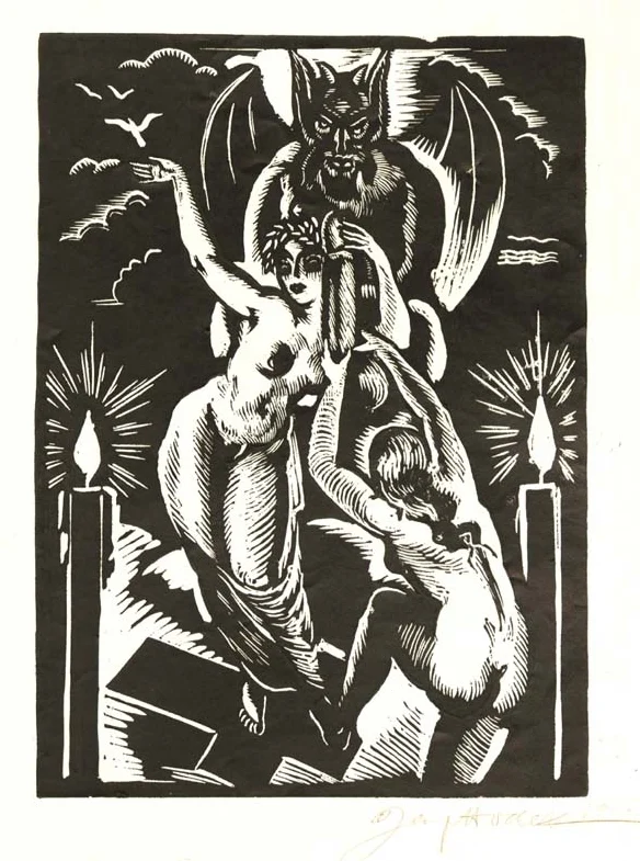 Náhledový obrázek předmětu Ilustrace - Černá mše