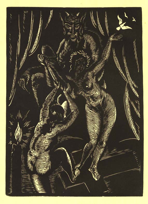 Náhledový obrázek Ilustrace - Černá mše - 1