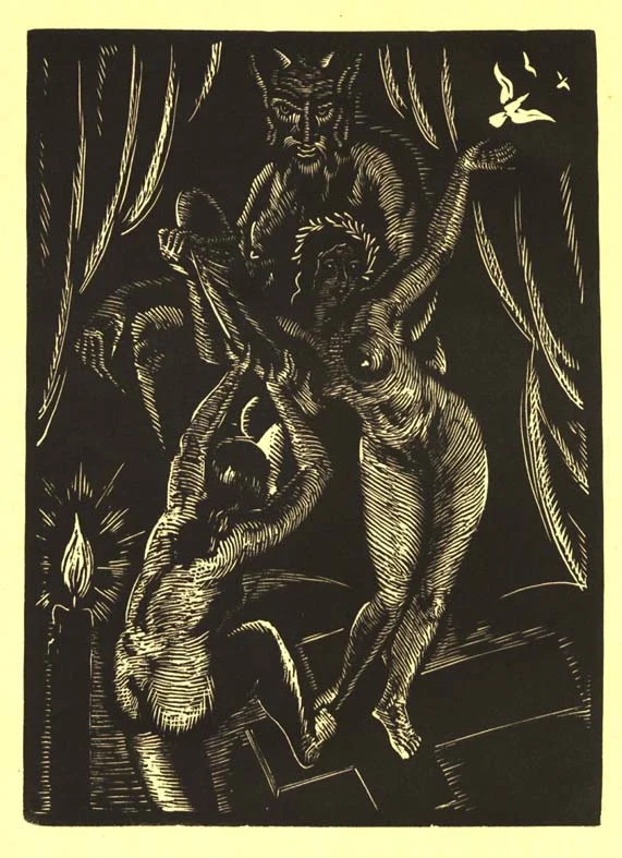 Náhledový obrázek předmětu Ilustrace - Černá mše