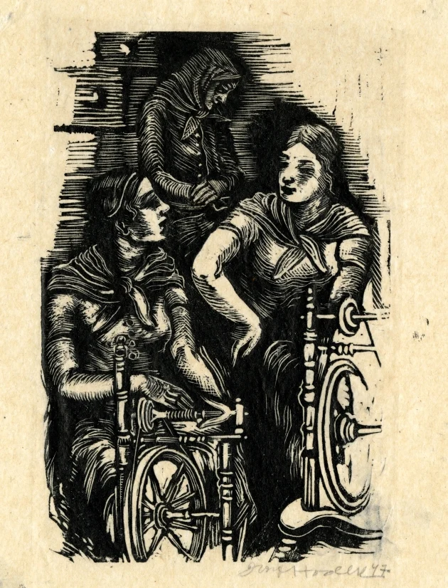 Náhledový obrázek předmětu Ilustrace - Štědrý den