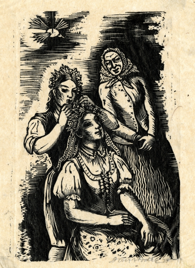 Náhledový obrázek Ilustrace - Štědrý den - 1