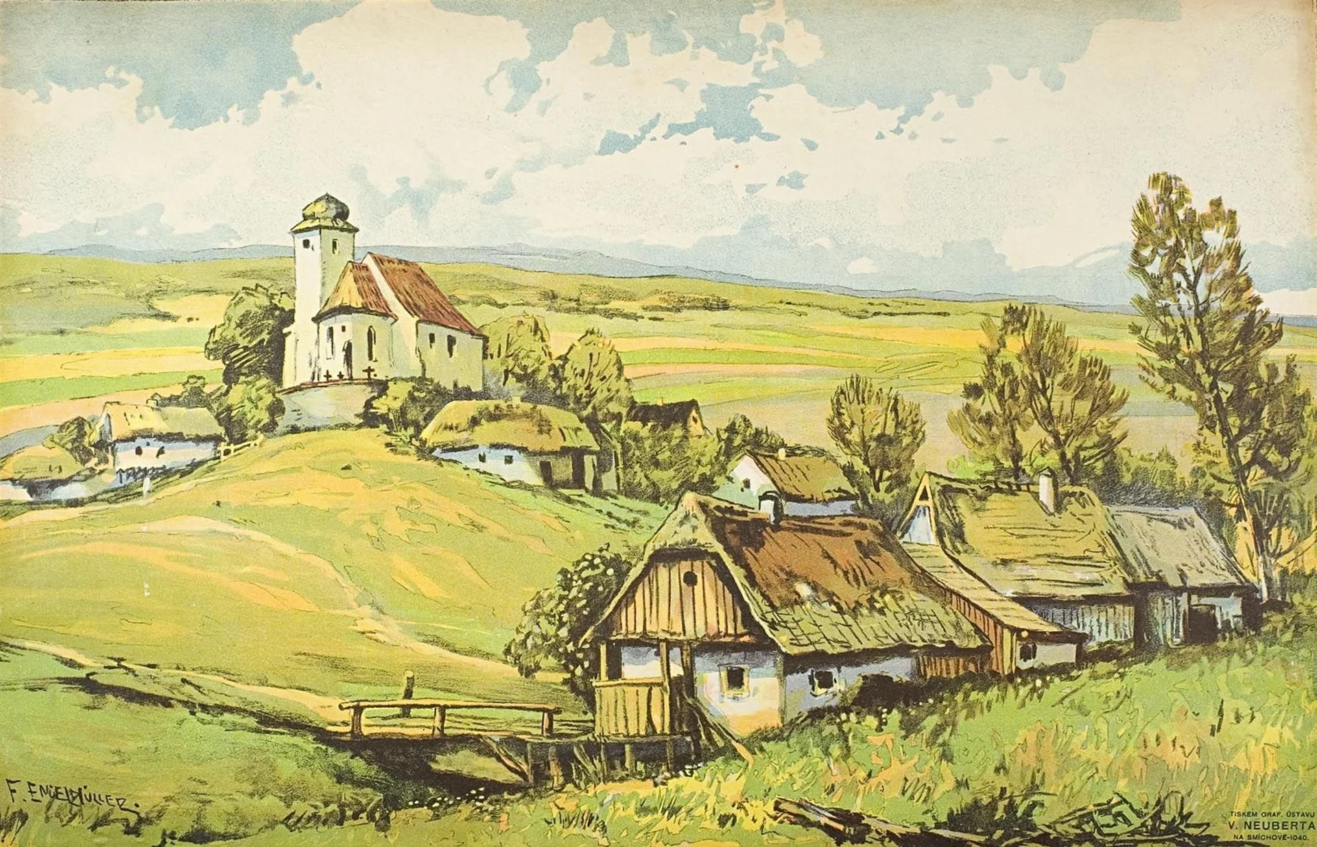 Náhledový obrázek předmětu Dekorace - Vesnice