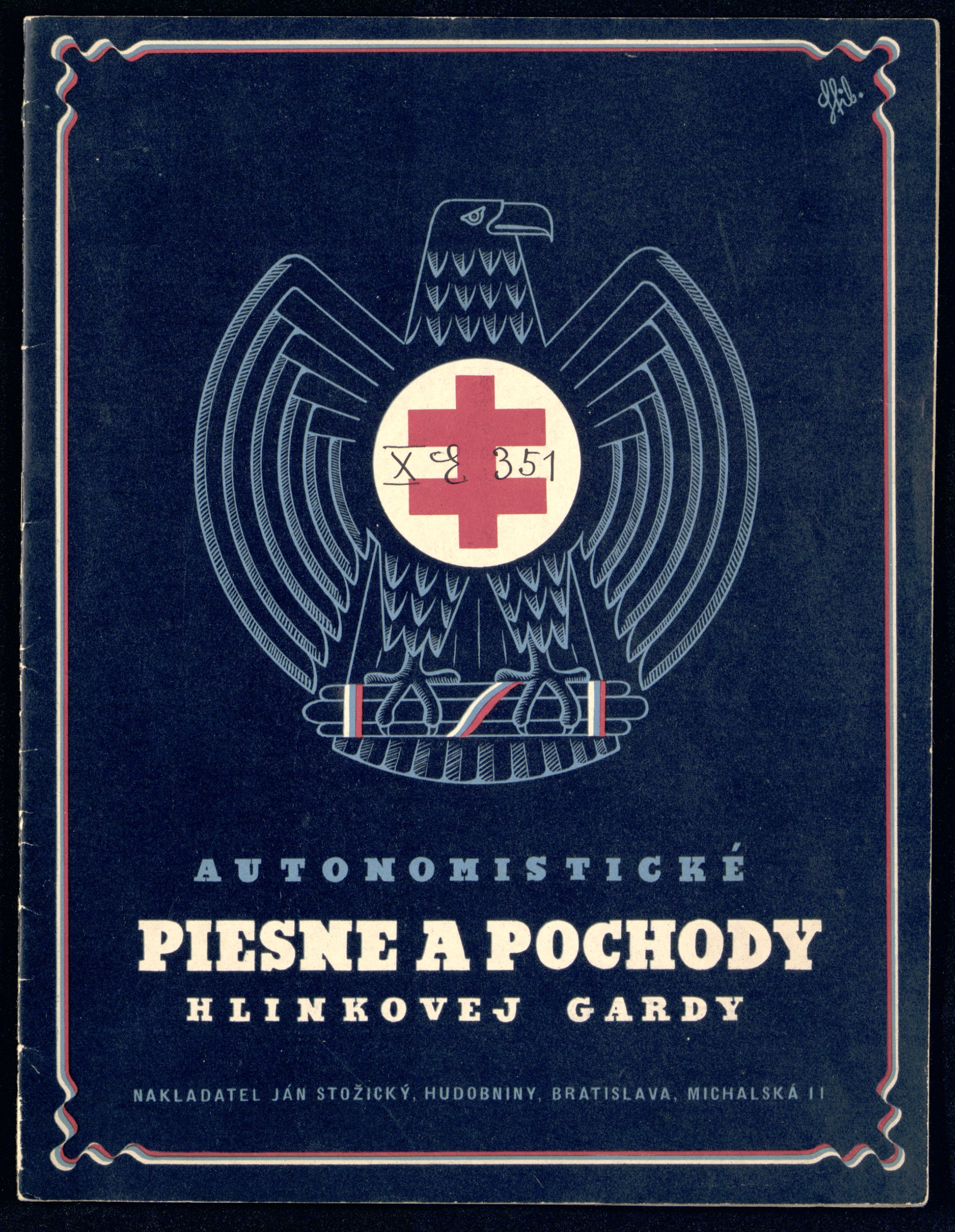 Náhledový obrázek Autonomistické piesne a pochody Hlinkovej gardy - 1