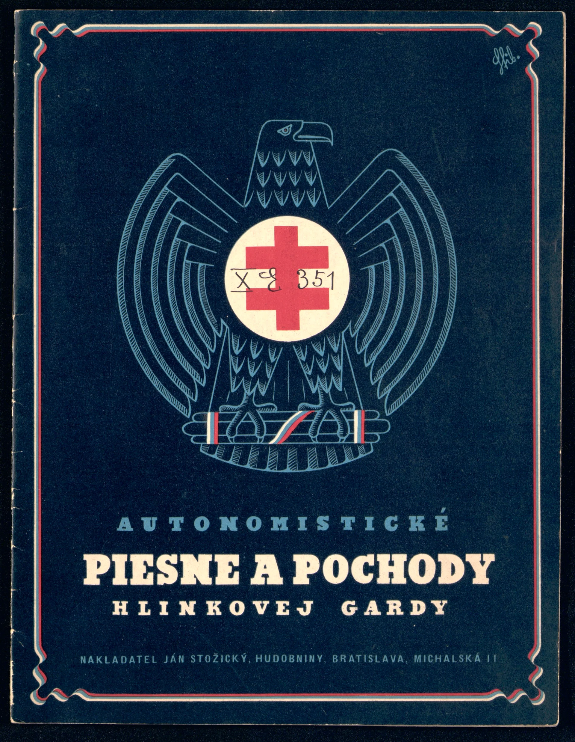 Náhledový obrázek předmětu Autonomistické piesne a pochody Hlinkovej gardy