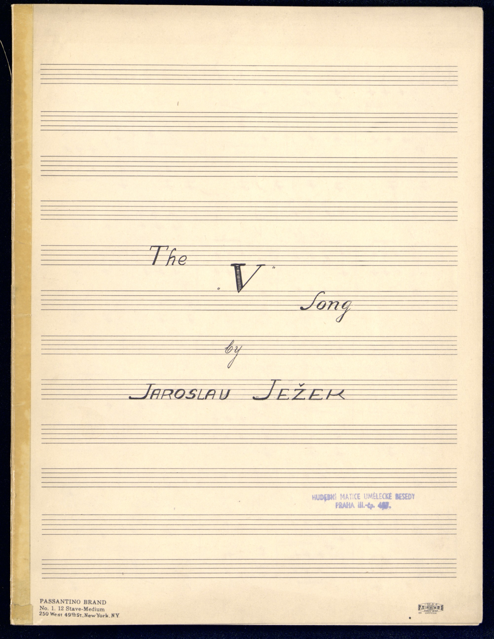 Náhledový obrázek Píseň "The 'V' Song" - 1