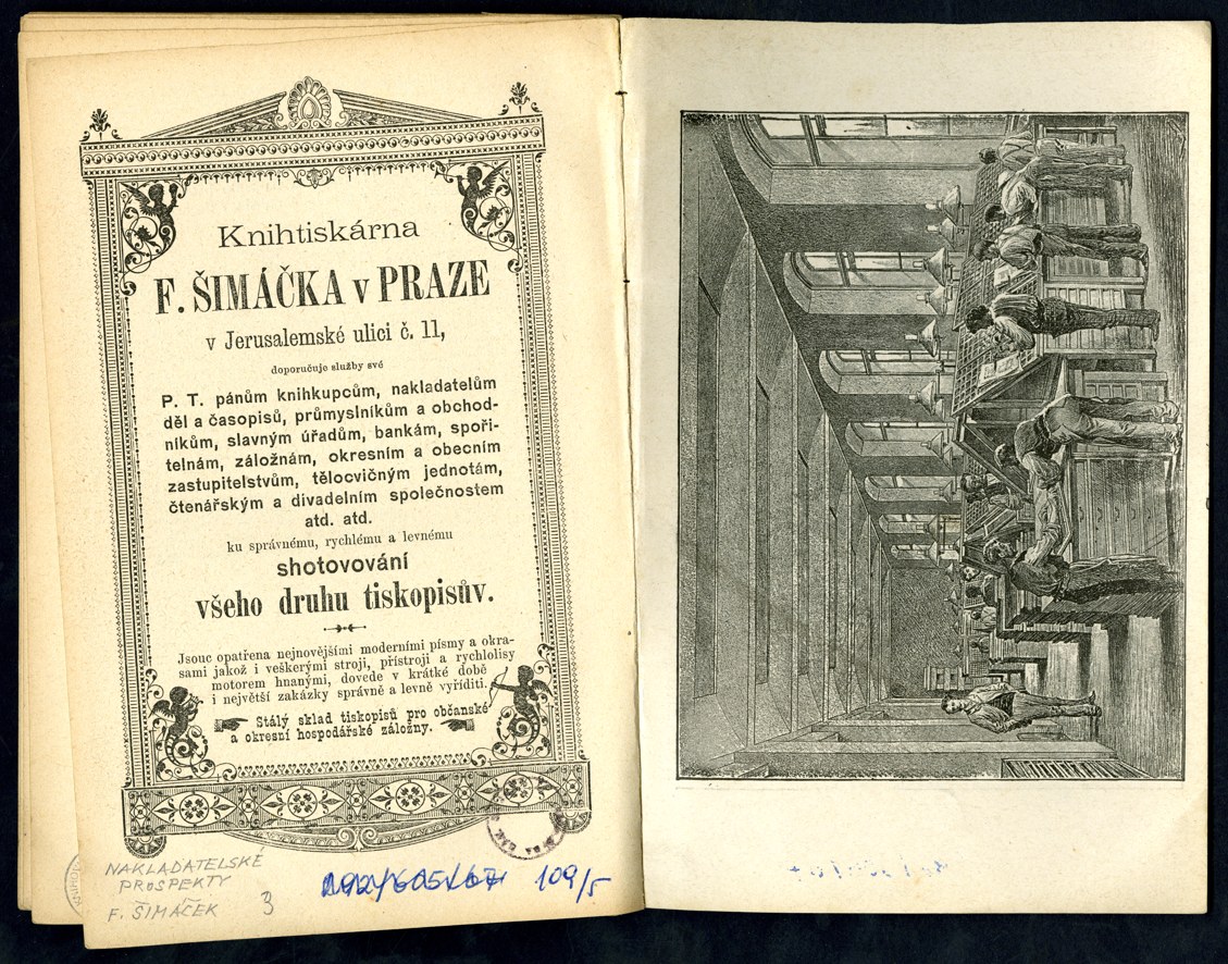 Náhledový obrázek Seznam knih pražského nakladatelství F. Šimáček - 18