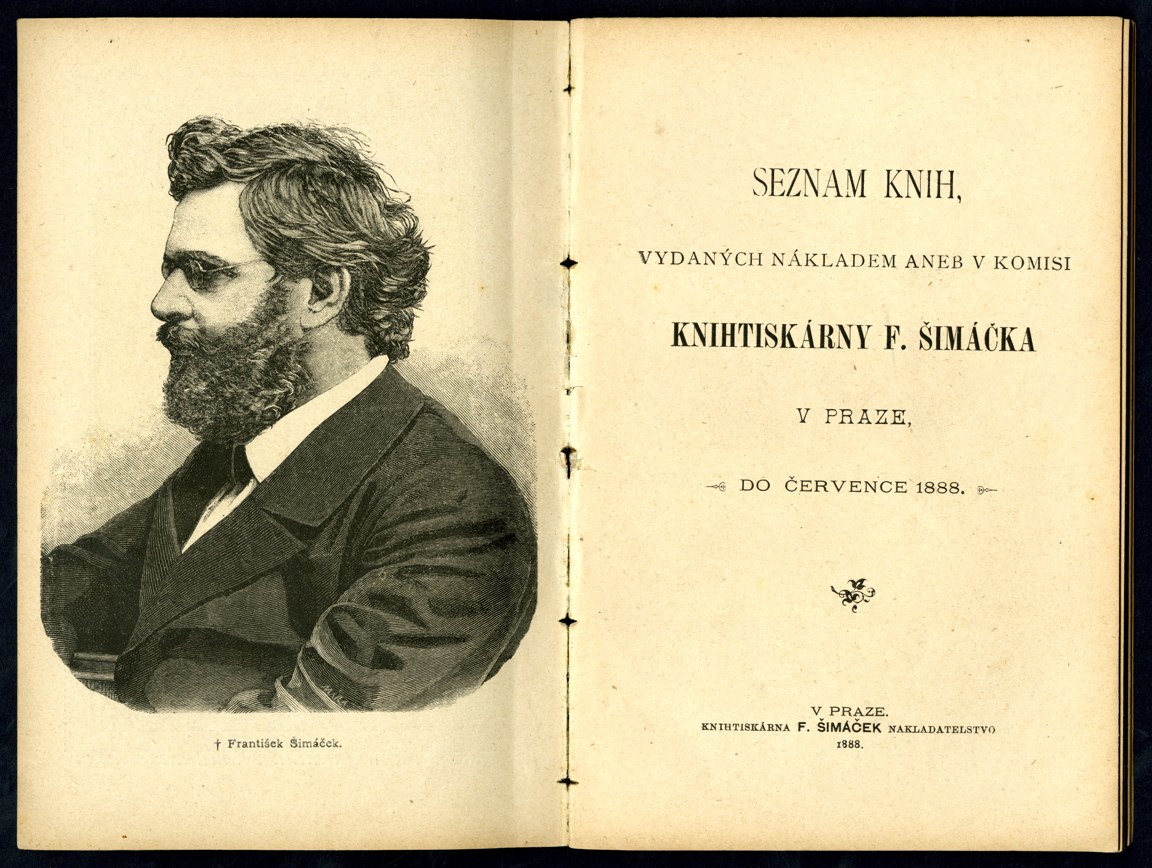 Náhledový obrázek Seznam knih pražského nakladatelství F. Šimáček - 3