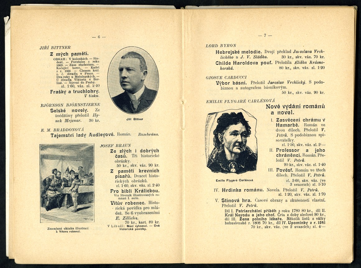 Náhledový obrázek Knižní katalog nakladatelství F. Šimáček - 11