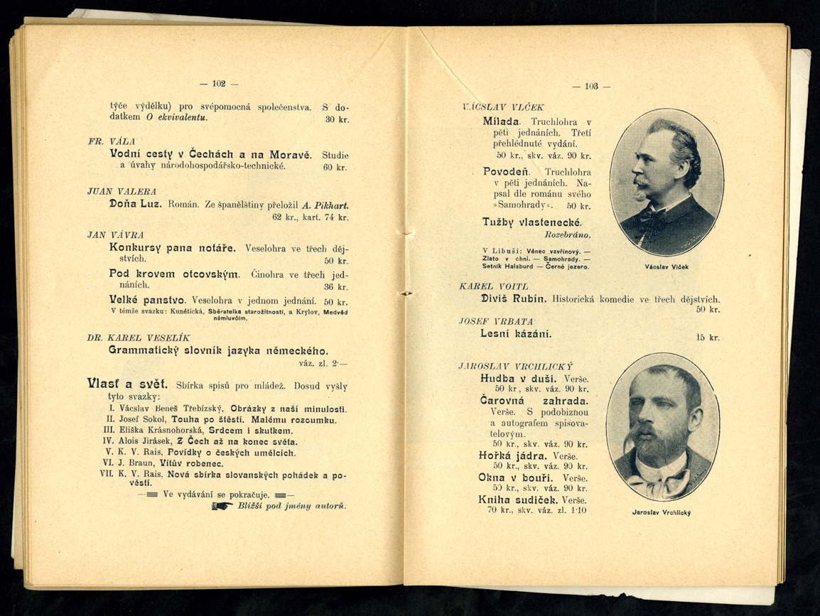Náhledový obrázek Knižní katalog nakladatelství F. Šimáček - 21