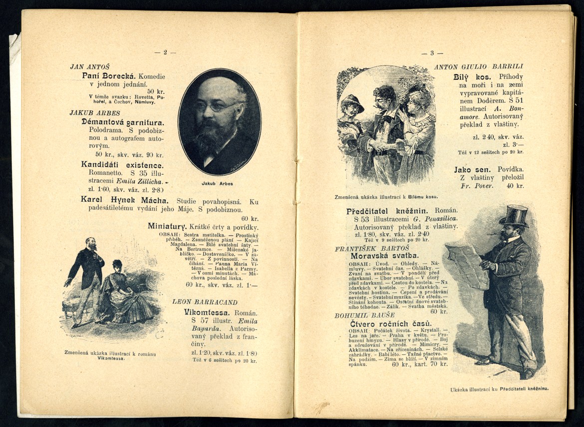 Náhledový obrázek Knižní katalog nakladatelství F. Šimáček - 9